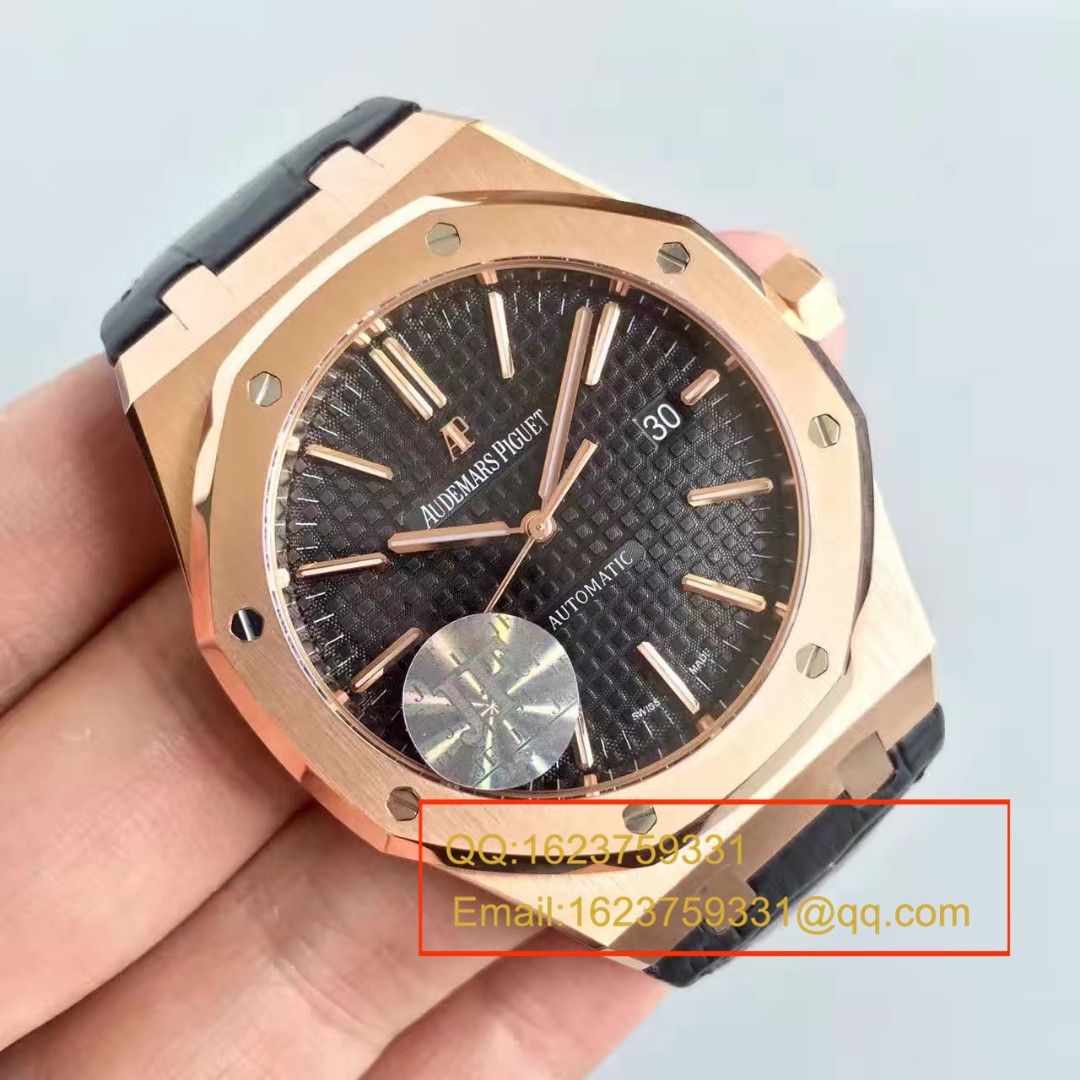 【JF Factory 1:1 Knockoff Audemars Piguet  Watches 】Audemars Piguet 皇家橡树系列15450OR.OO.D002CR.01女表 / AP015B