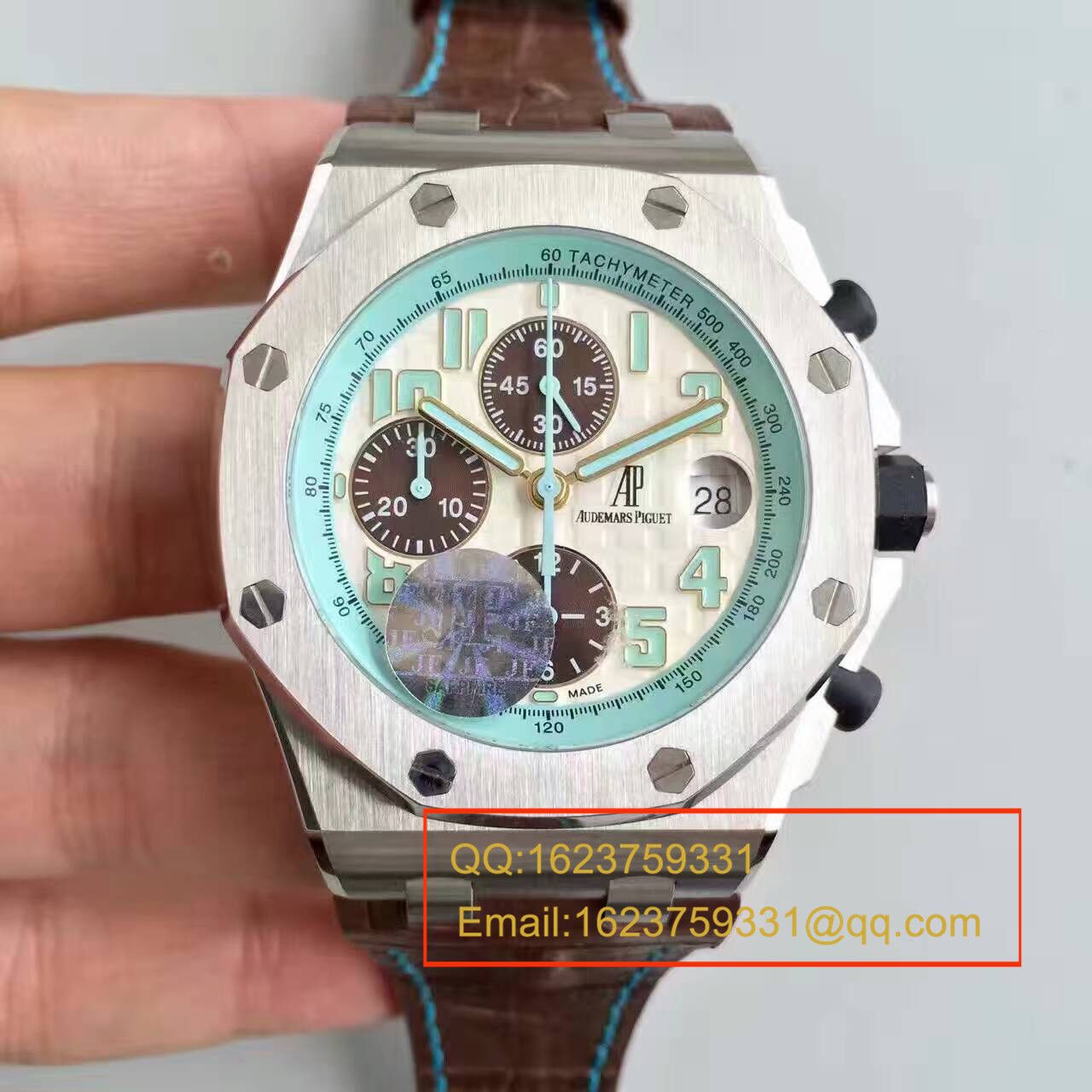 【JF Factory 1:1 Knockoff  Watches 】Audemars Piguet AP皇家橡树离岸系列蒙托克高速公路限量版26187ST.OO.D801CR.01男表 / AP087