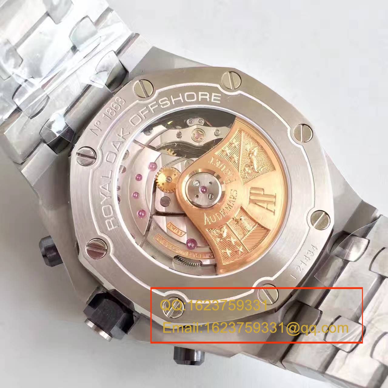 【JF Factory  Perfect  Knockoff 】Audemars Piguet AP  Royal Oak Offshore 系列26170TI.OO.1000TI.04 wrist watches  / AP080