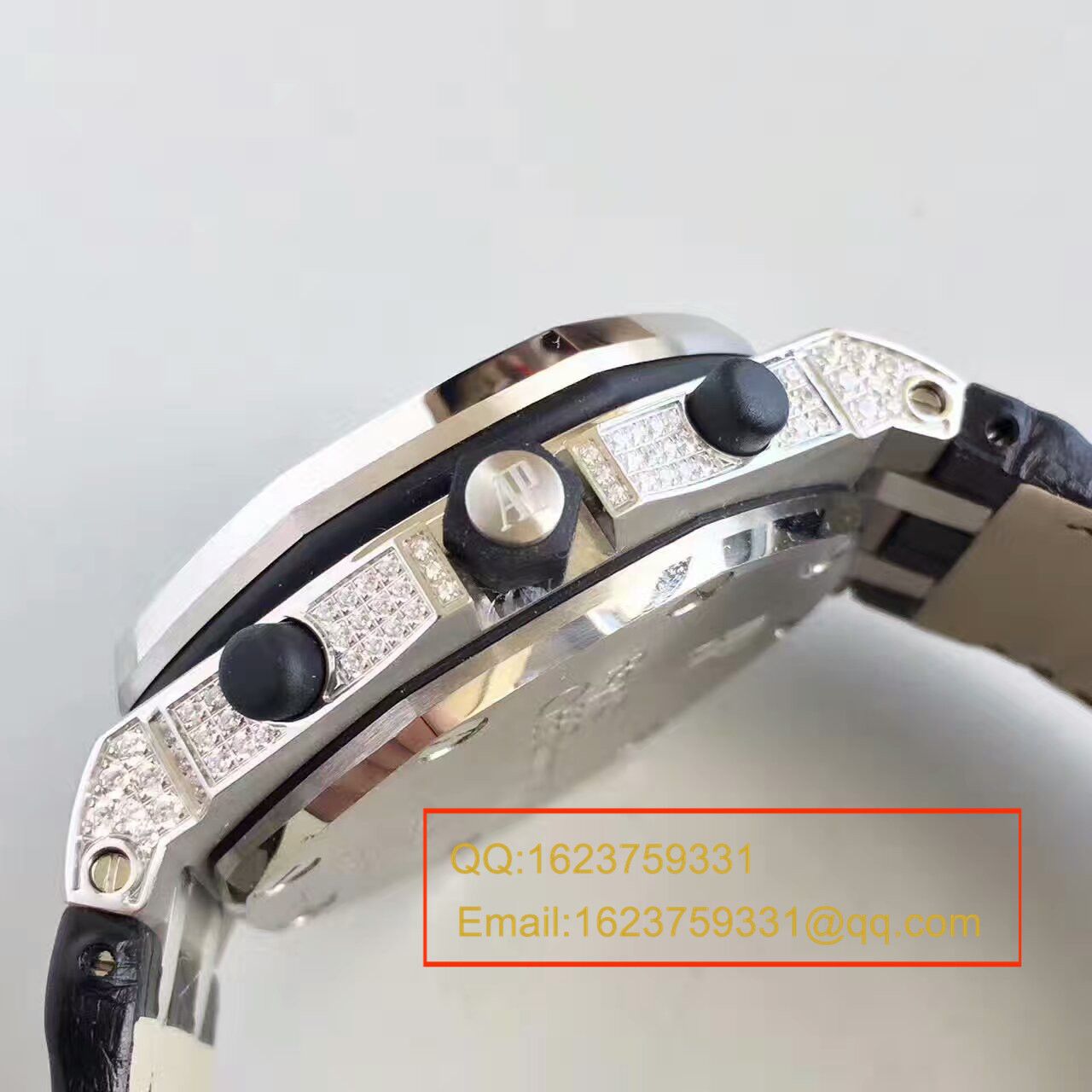 【JF Factory  High quality  Knockoff  Watches 】Audemars Piguet 满天星 Royal Oak Offshore 系列26067BC.ZZ.D002CR.01 wrist watches  / AP055