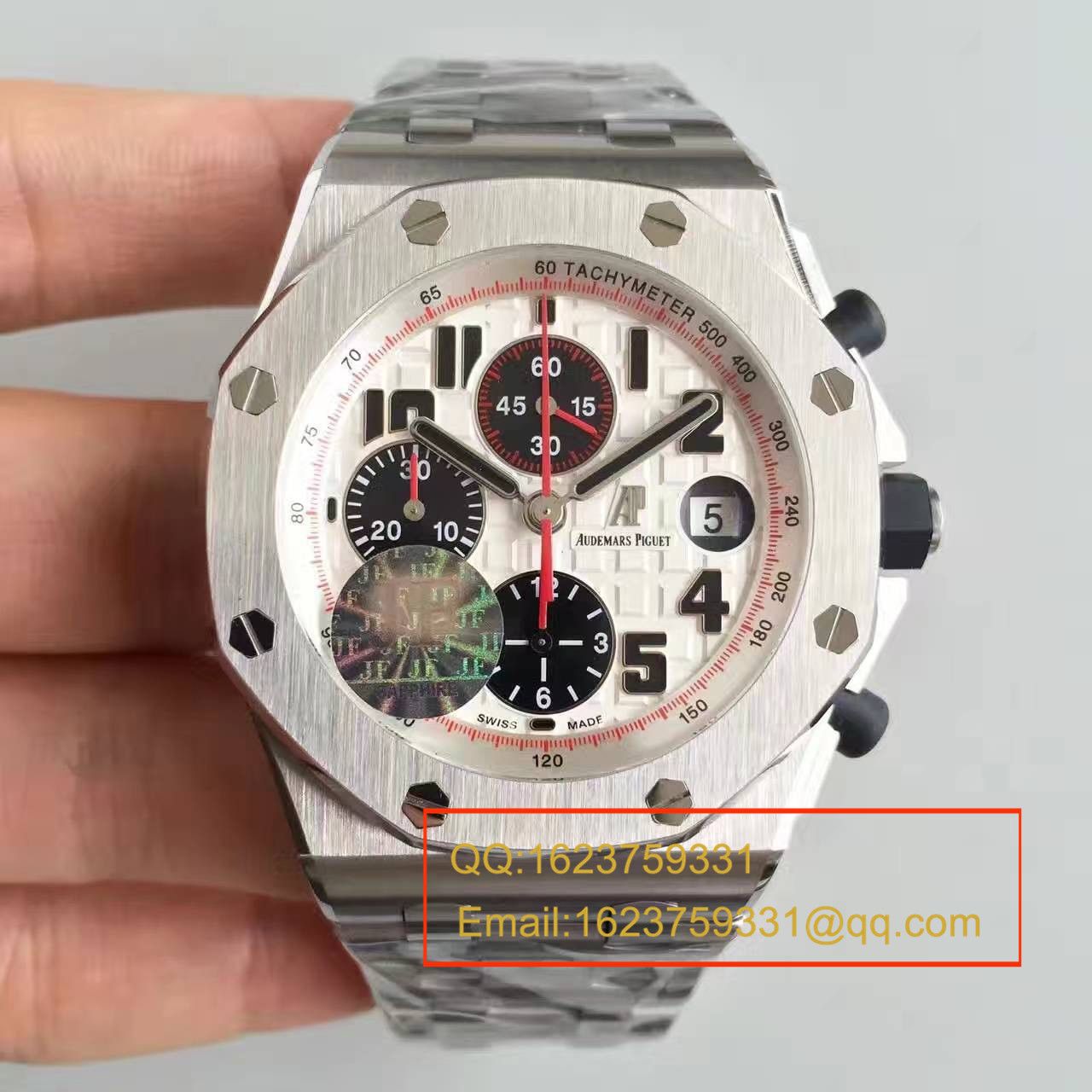 【JF Factory  Perfect  Knockoff  Watches 】Audemars Piguet  Royal Oak Offshore 系列《熊猫》26170ST.OO.D101CR.02 wrist watches  / AP045