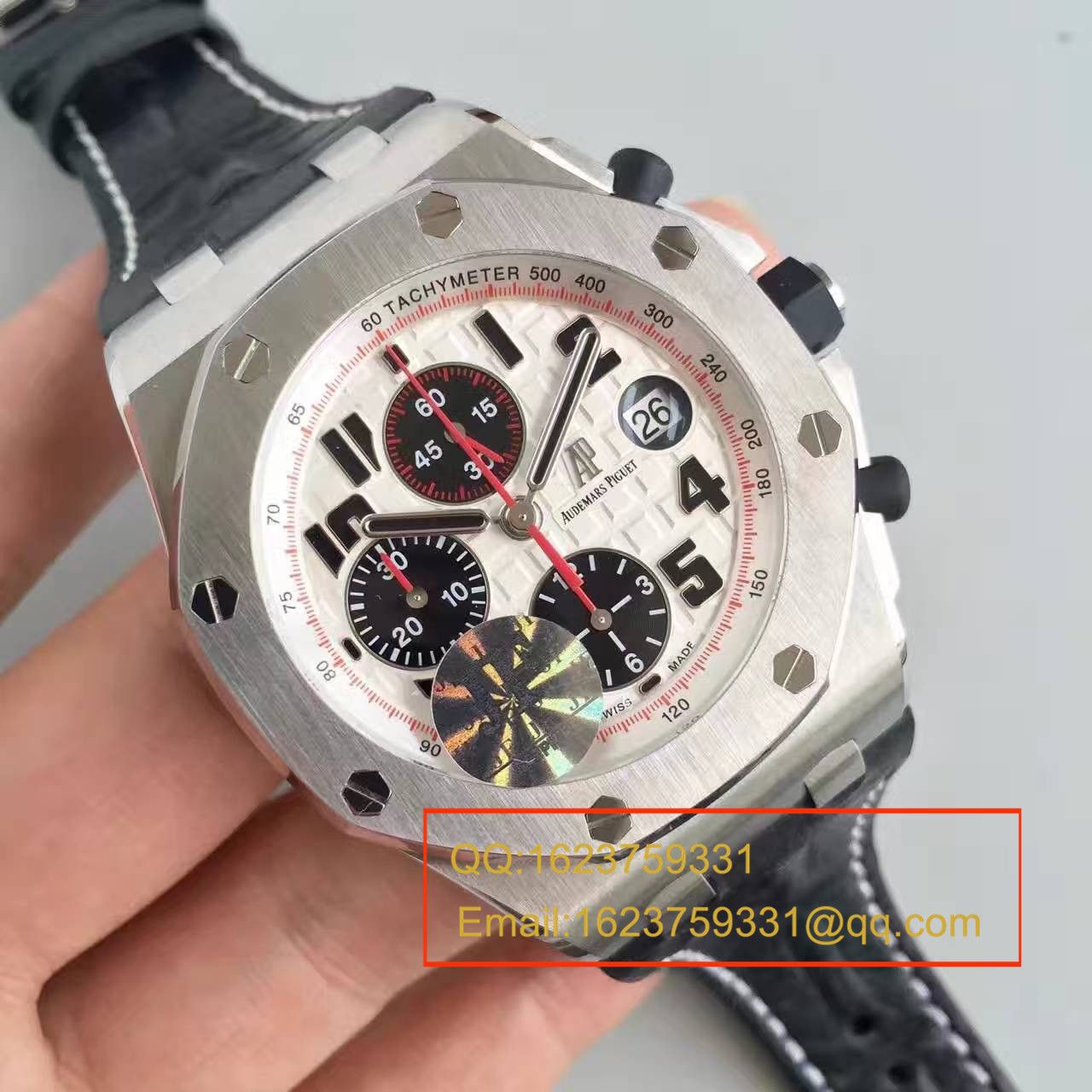 【JF Factory  Perfect  Knockoff  Watches 】Audemars Piguet  Royal Oak Offshore 系列《熊猫》26170ST.OO.D101CR.02 wrist watches  / AP045
