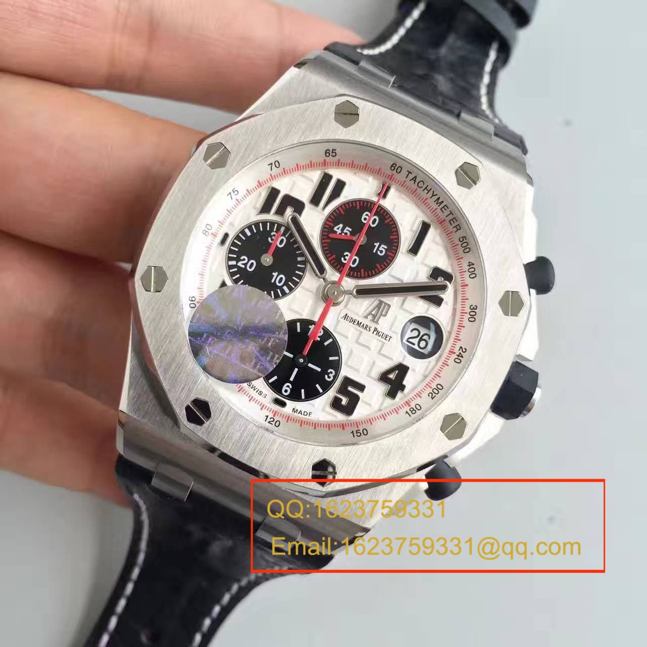 【JF Factory  Perfect  Knockoff  Watches 】Audemars Piguet  Royal Oak Offshore 系列《熊猫》26170ST.OO.D101CR.02 wrist watches  / AP045