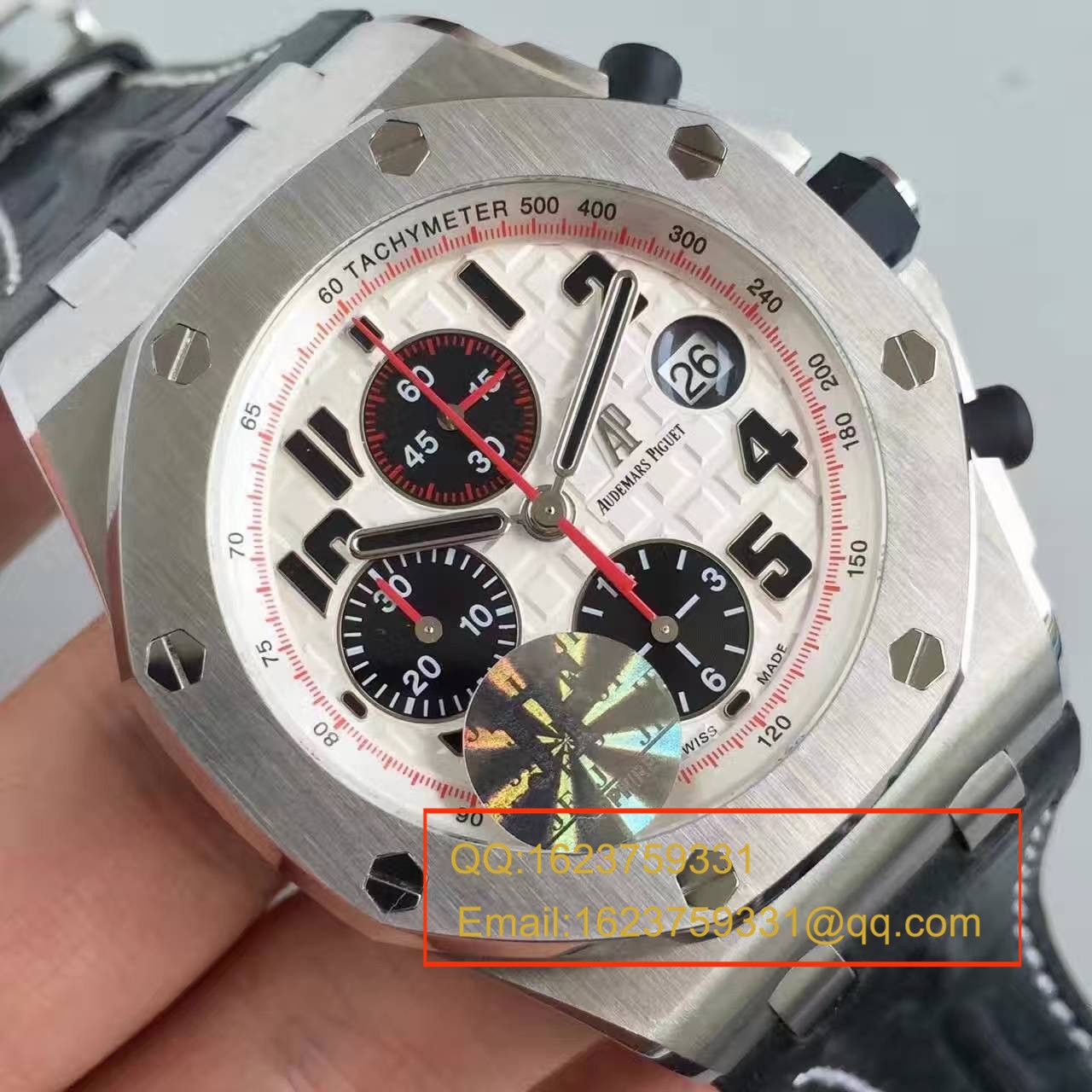 【JF Factory  Perfect  Knockoff  Watches 】Audemars Piguet  Royal Oak Offshore 系列《熊猫》26170ST.OO.D101CR.02 wrist watches  / AP045