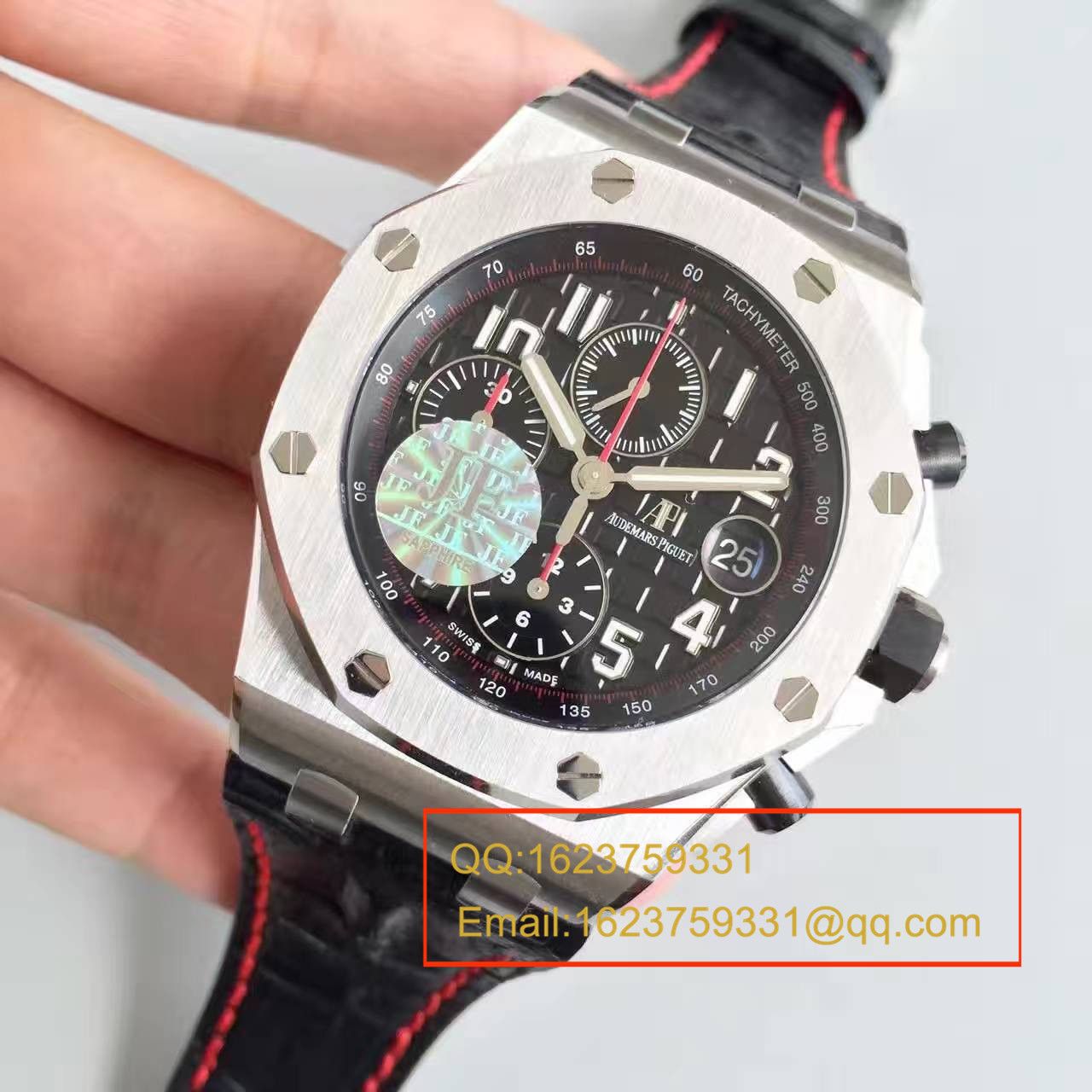 【JF Factory  Perfect  High quality  Replica Watches 】Audemars Piguet  Royal Oak Offshore 系列25940SK.OO.D002CA.03男士机械 Watches  / AP038