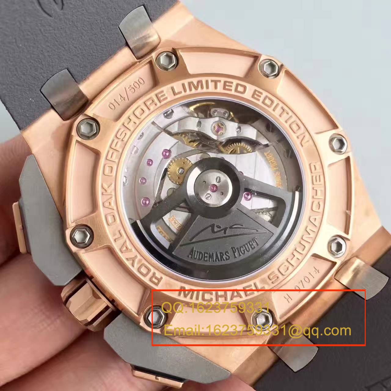 【JF Factory  High quality  Replica Watches 】Audemars Piguet  Royal Oak Offshore 系列舒马赫26568OM.OO.A004CA.01机械 wrist watches  / AP034