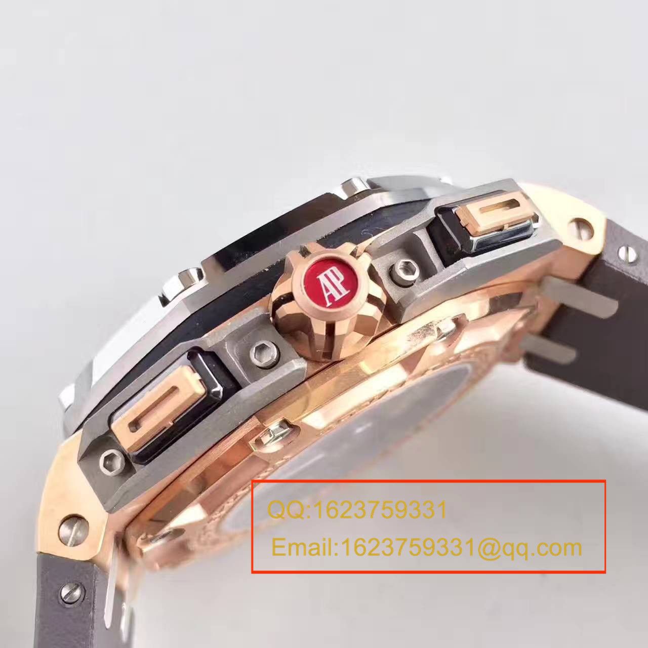 【JF Factory  High quality  Replica Watches 】Audemars Piguet  Royal Oak Offshore 系列舒马赫26568OM.OO.A004CA.01机械 wrist watches  / AP034