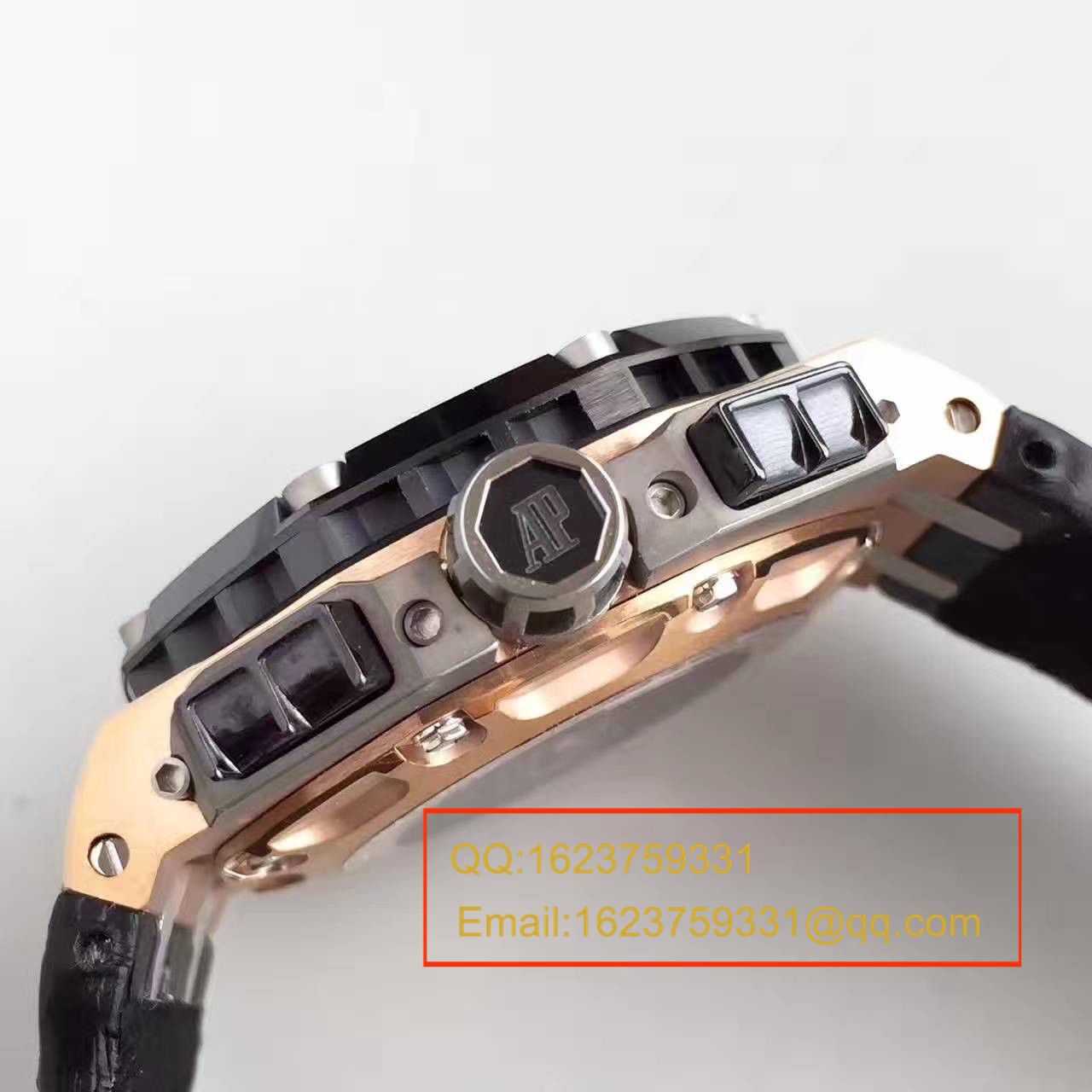 【JF Factory  top  Replica Copy 】Audemars Piguet 千禧系列26284RO.OO.D002CR.01 BR2机械 wrist watches  / AP006
