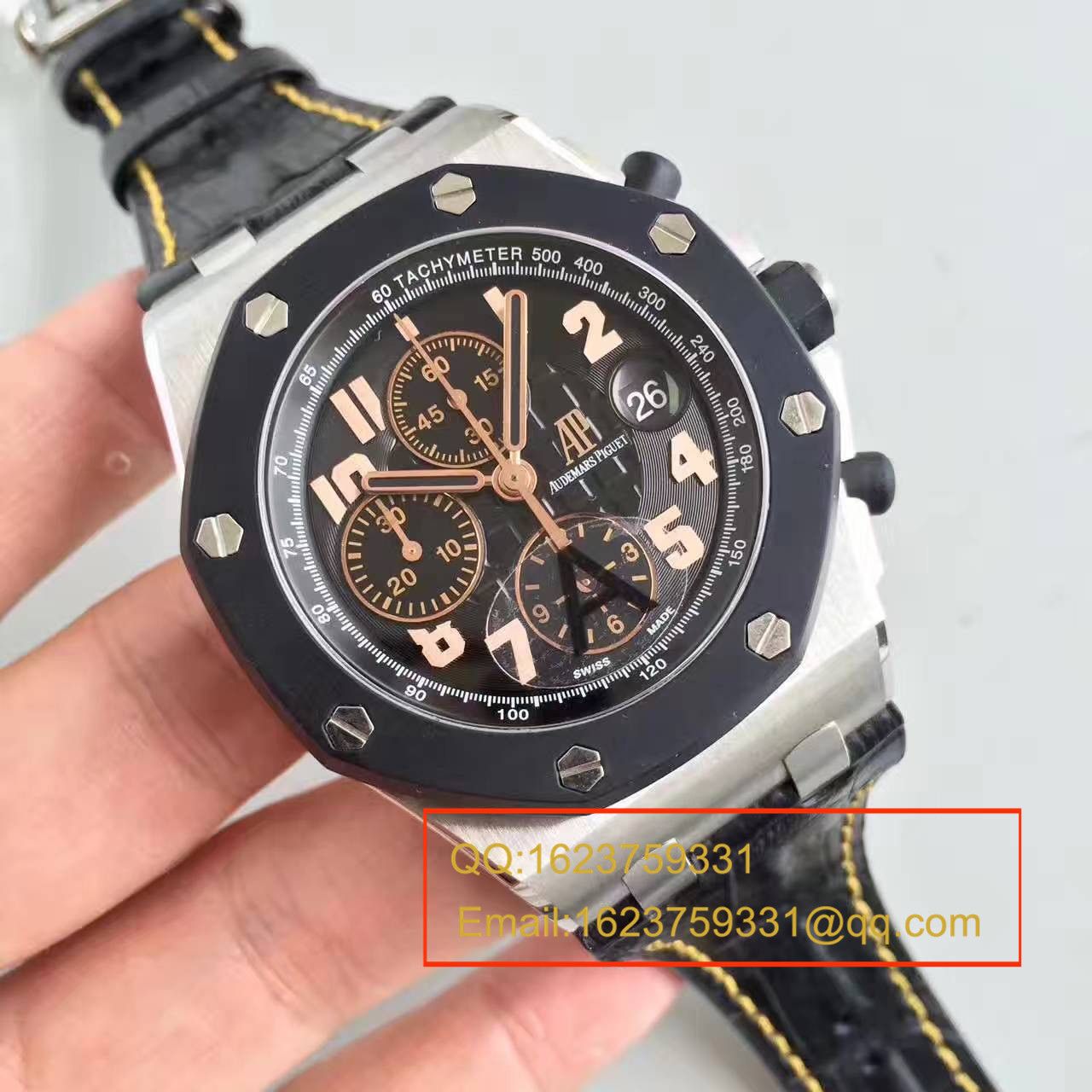【JF Factory  Perfect  Knockoff 】Audemars Piguet    Royal Oak Offshore  26298SK.OO.D101CR.01 第57大道 限量版 / AP086