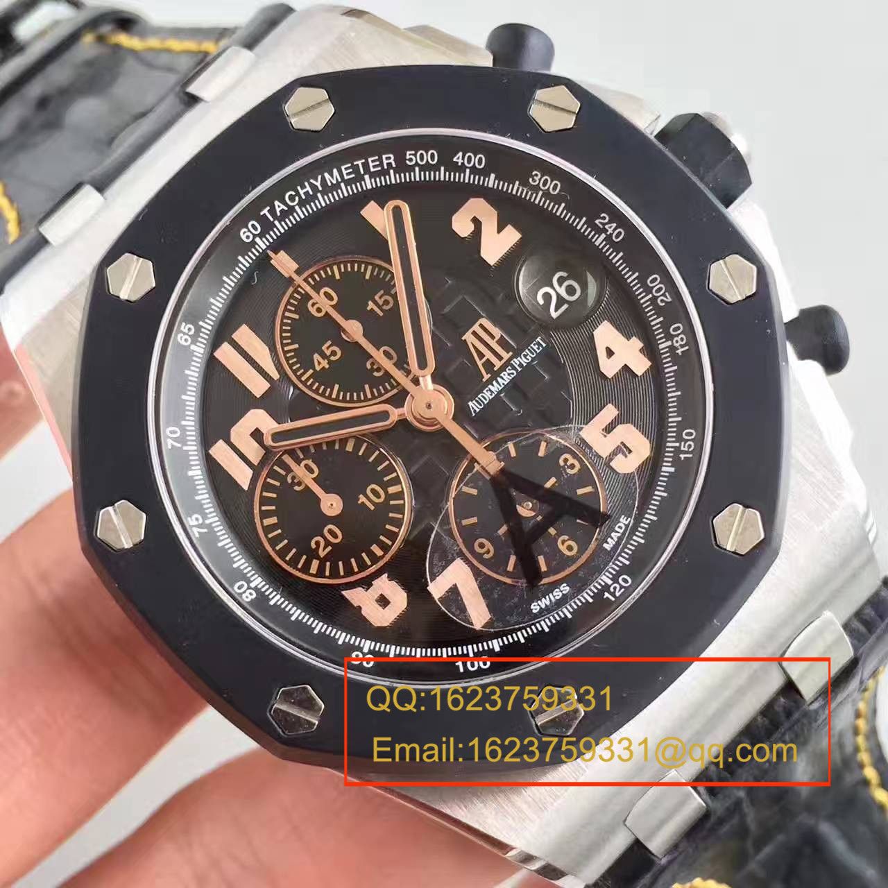 【JF Factory  Perfect  Knockoff 】Audemars Piguet    Royal Oak Offshore  26298SK.OO.D101CR.01 第57大道 限量版 / AP086
