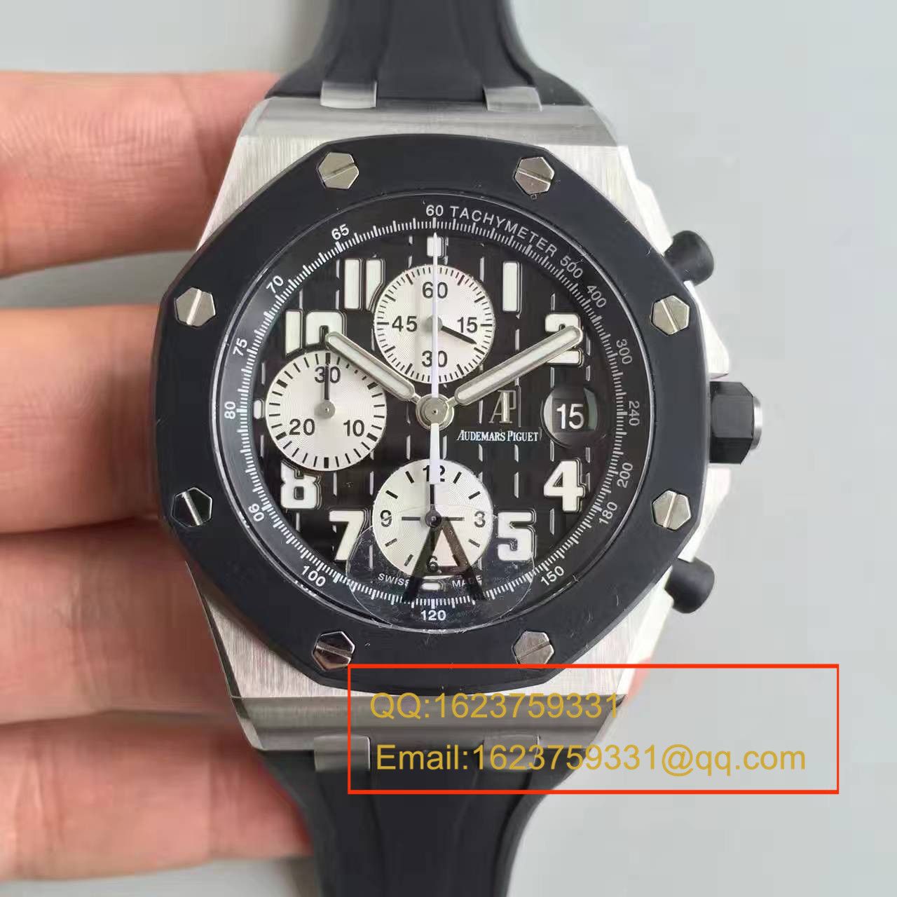 【JF Factory  High quality  Knockoff 表】Audemars Piguet  Royal Oak Offshore 系列25940SK.OO.D002CA.03男士机械 Watches  / AP056