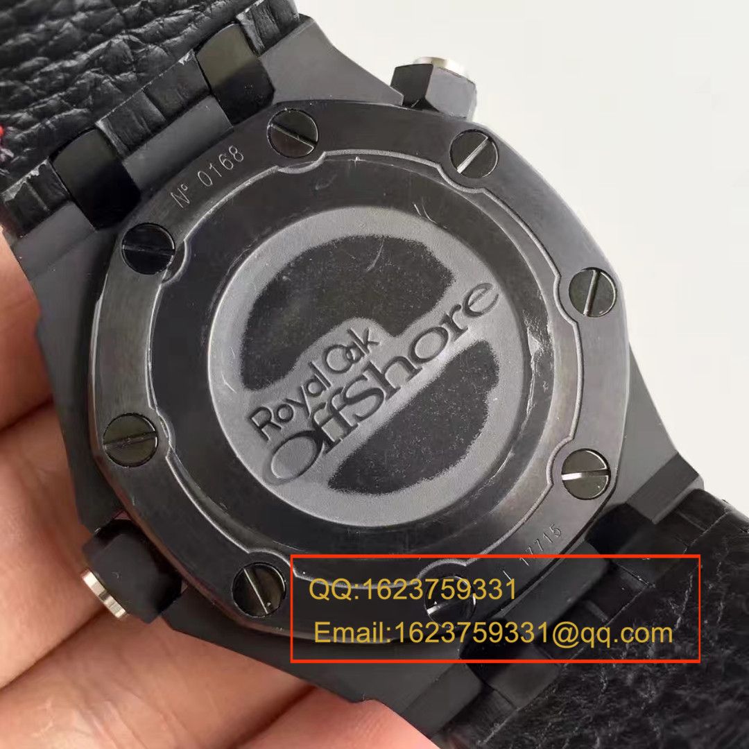 【JF Factory  Perfect  Copy  Watches 】APAudemars Piguet 皇家橡树15703系列黑壳男表 / AP091