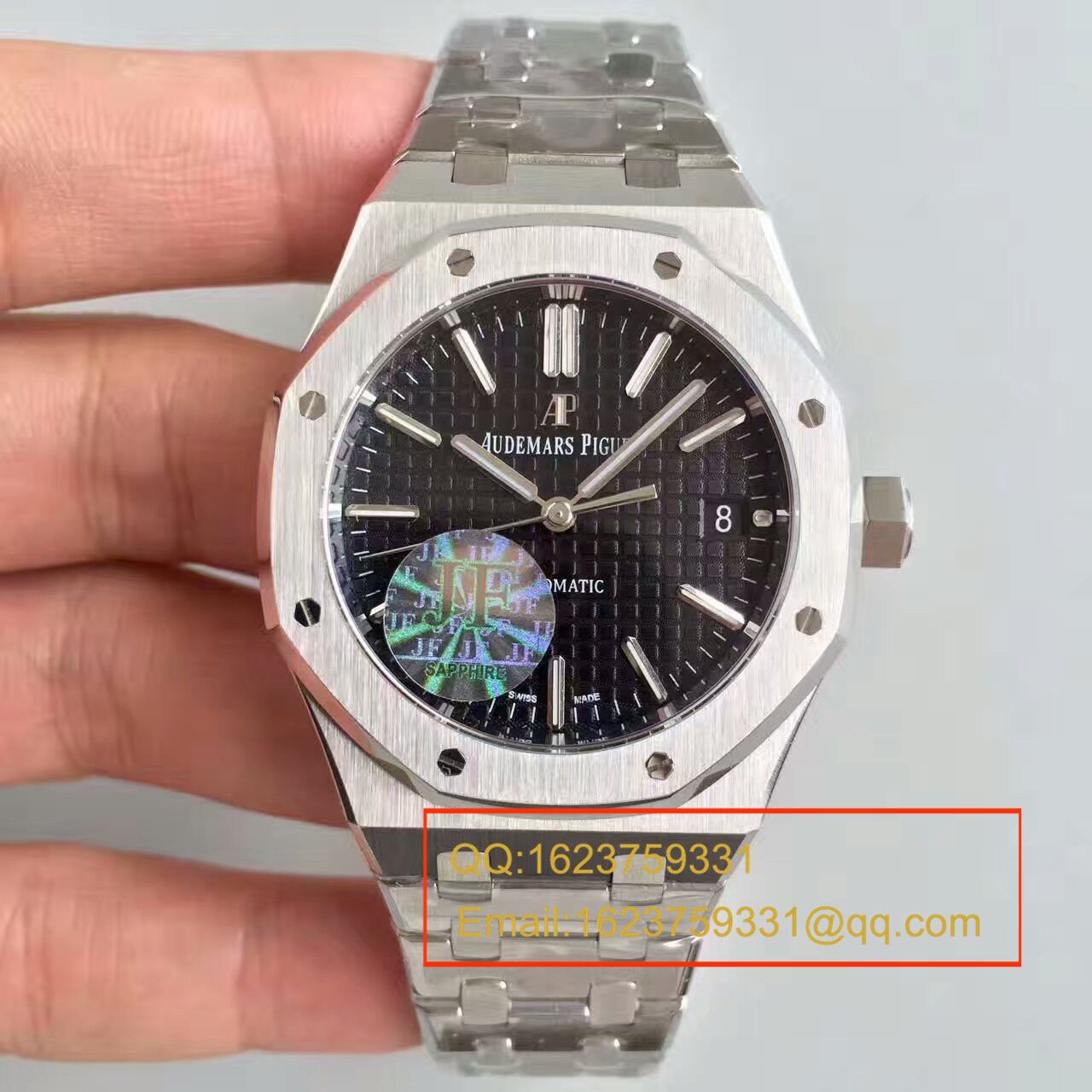 【JF Factory  Replica  Copy  Watches 】Audemars Piguet 皇家橡树系列15450OR.OO.1256OR.01 wrist watches  / AP018