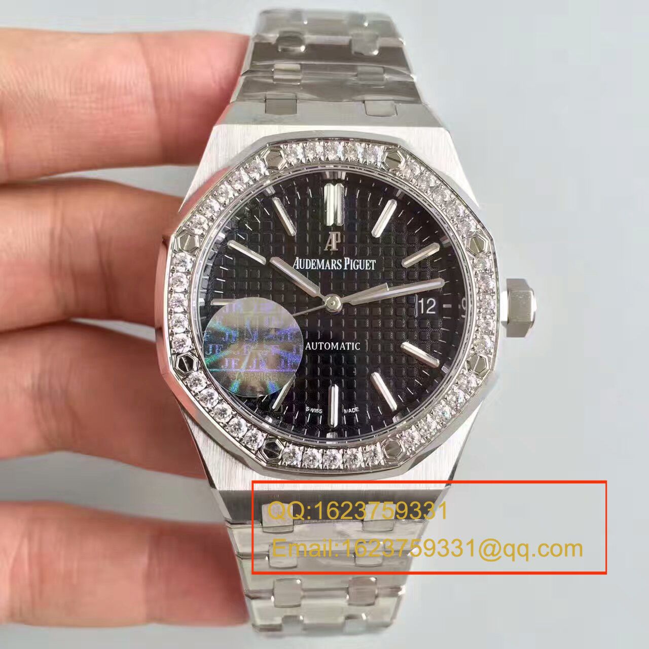 【JF Factory  Replica  Copy  Watches 】Audemars Piguet 皇家橡树系列15450OR.OO.1256OR.01 wrist watches  / AP018