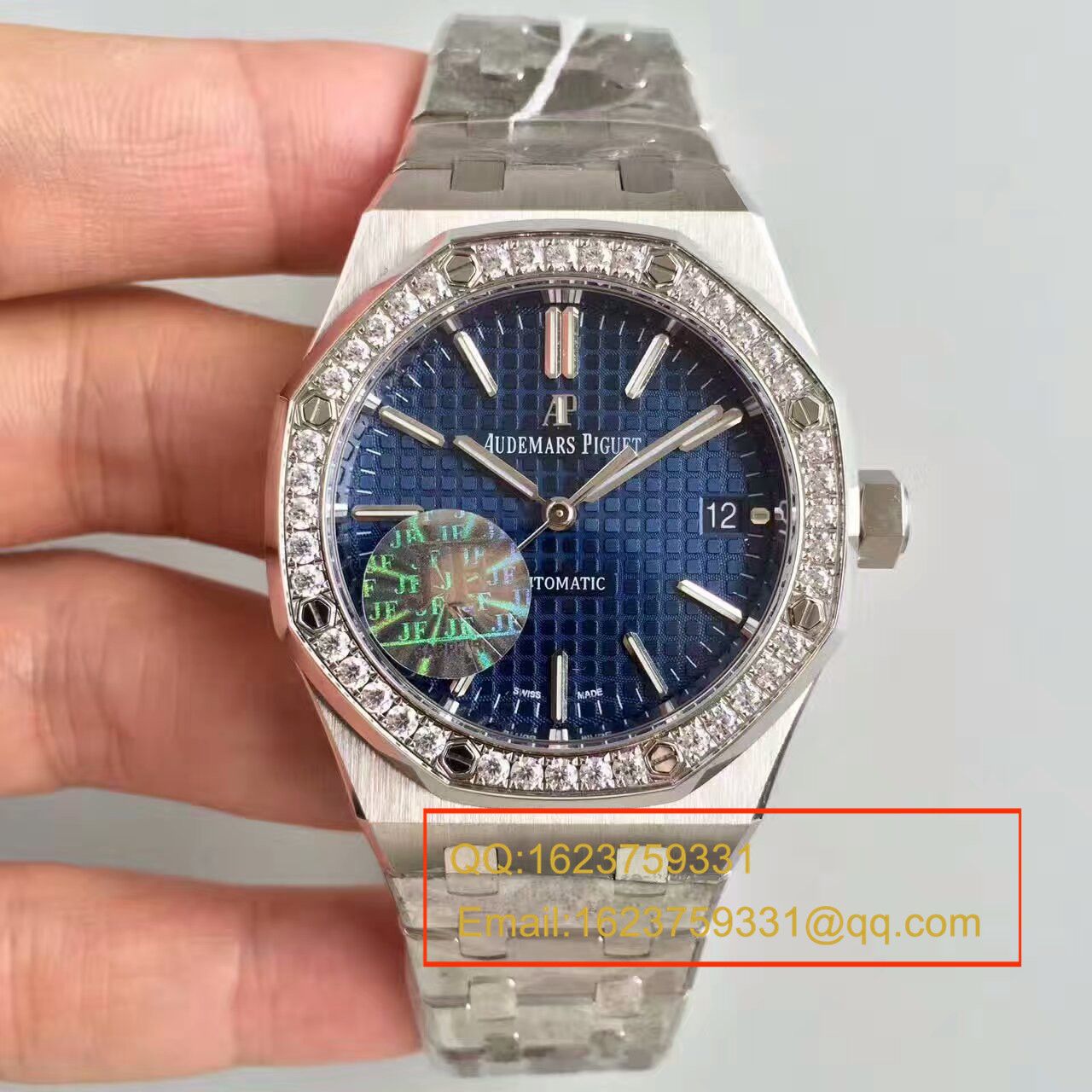 【JF Factory  Replica  Copy  Watches 】Audemars Piguet 皇家橡树系列15450OR.OO.1256OR.01 wrist watches  / AP018