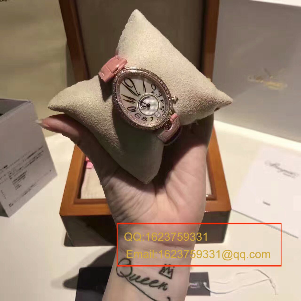 【 top  Replica Copy 、女性独享】Breguet Breguet 那不勒斯皇后系列8918BR/58/864 D00D wrist watches  / BZ36