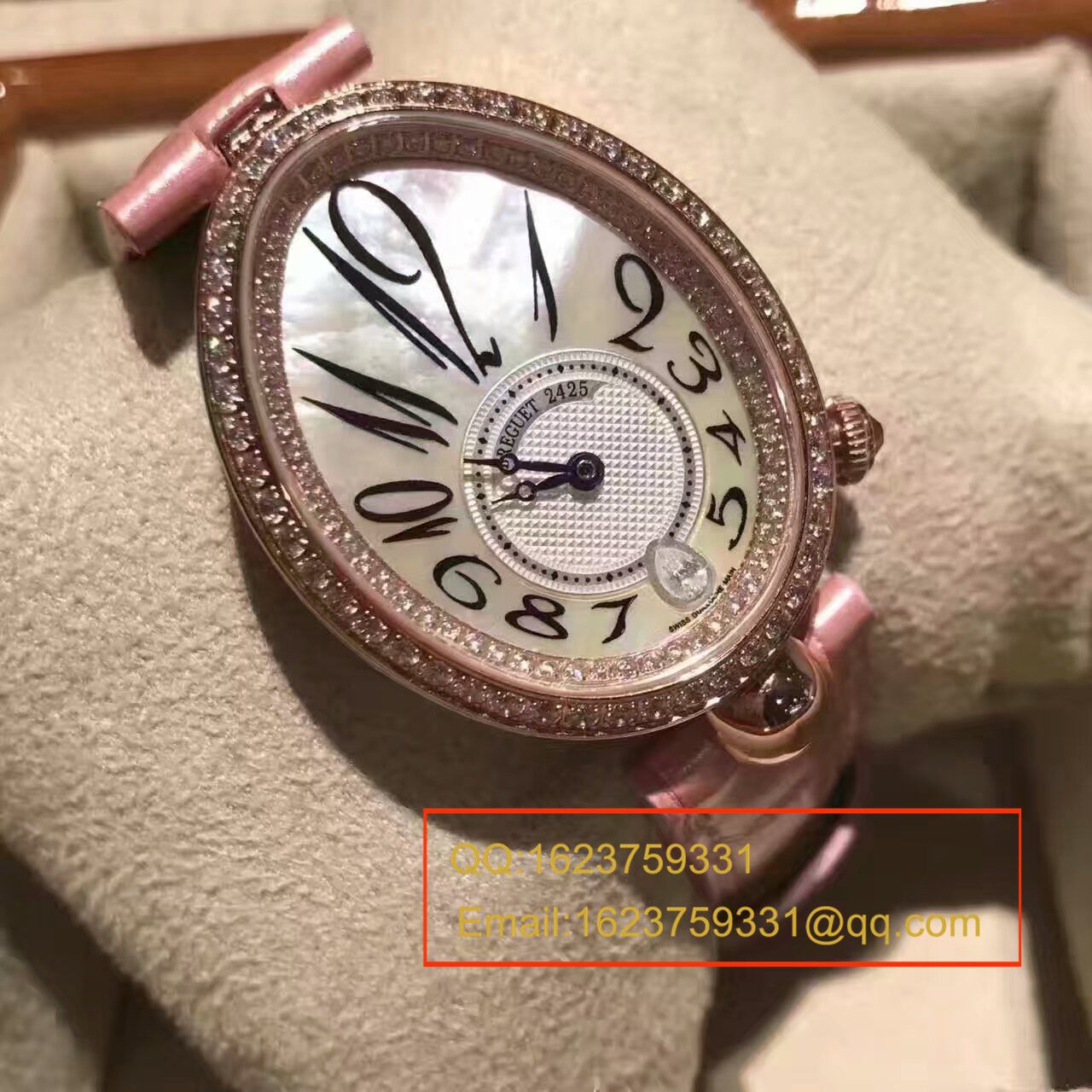 【 top  Replica Copy 、女性独享】Breguet Breguet 那不勒斯皇后系列8918BR/58/864 D00D wrist watches  / BZ36