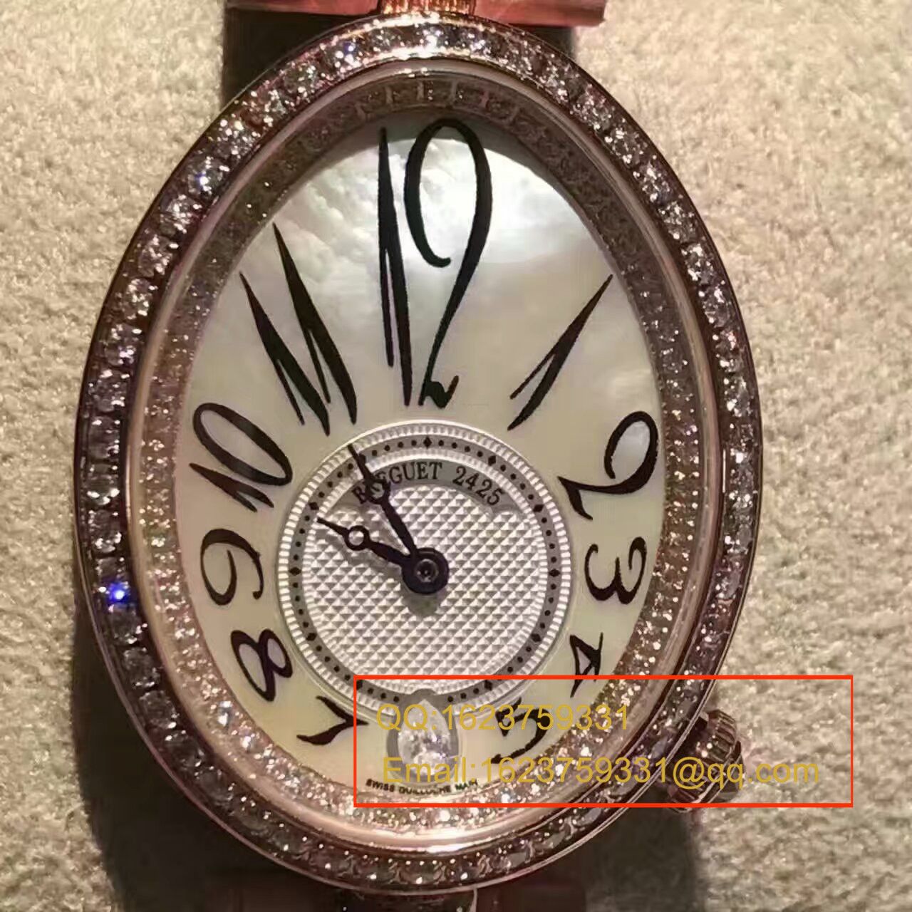 【 top  Replica Copy 、女性独享】Breguet Breguet 那不勒斯皇后系列8918BR/58/864 D00D wrist watches  / BZ36