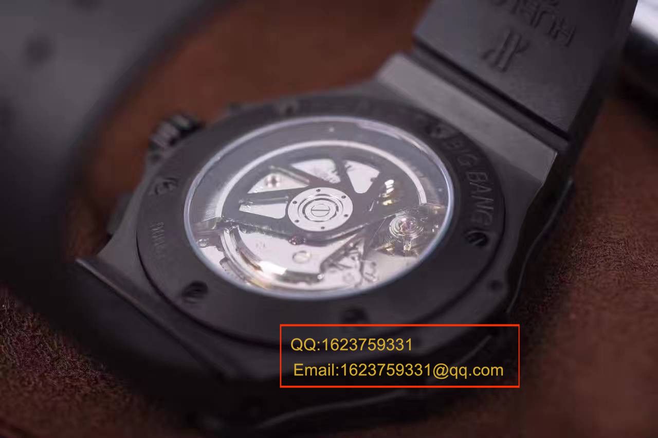 【HBBV6 Factory  Perfect  top  Replica Watches 】 hublot BIG BANG系列ALLBLACK全 Composite 限定版 / YB045