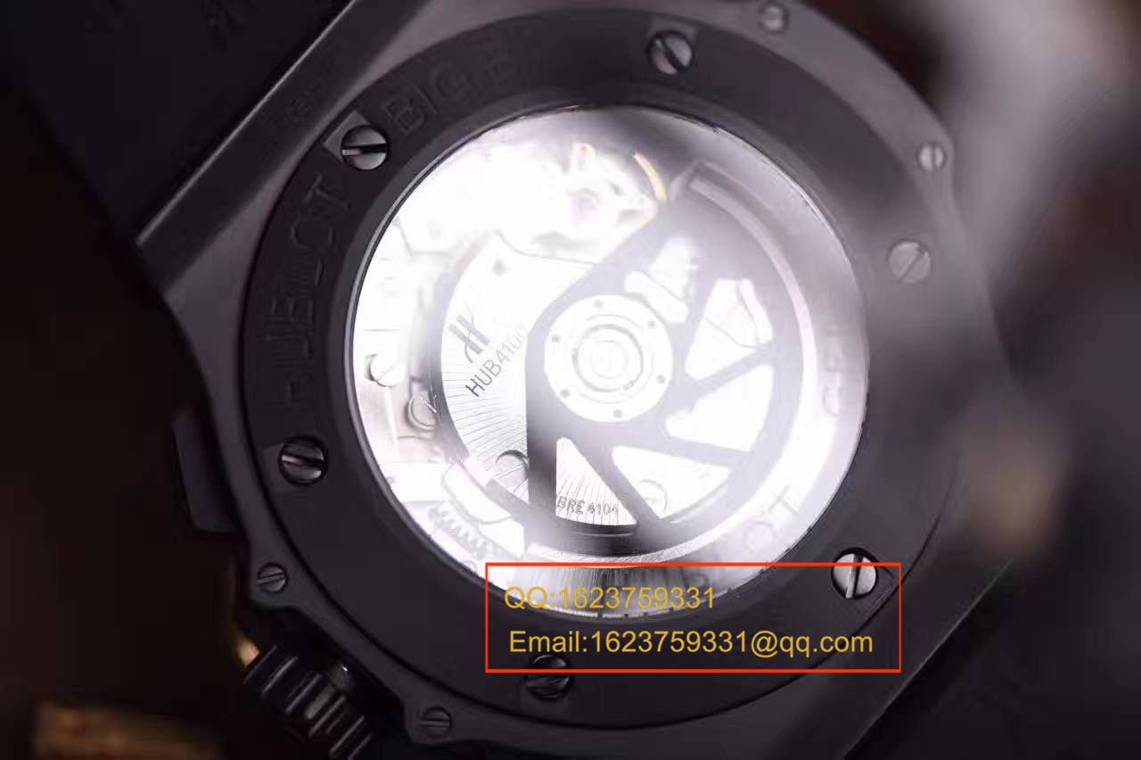 【HBBV6 Factory  Perfect  top  Replica Watches 】 hublot BIG BANG系列ALLBLACK全 Composite 限定版 / YB045