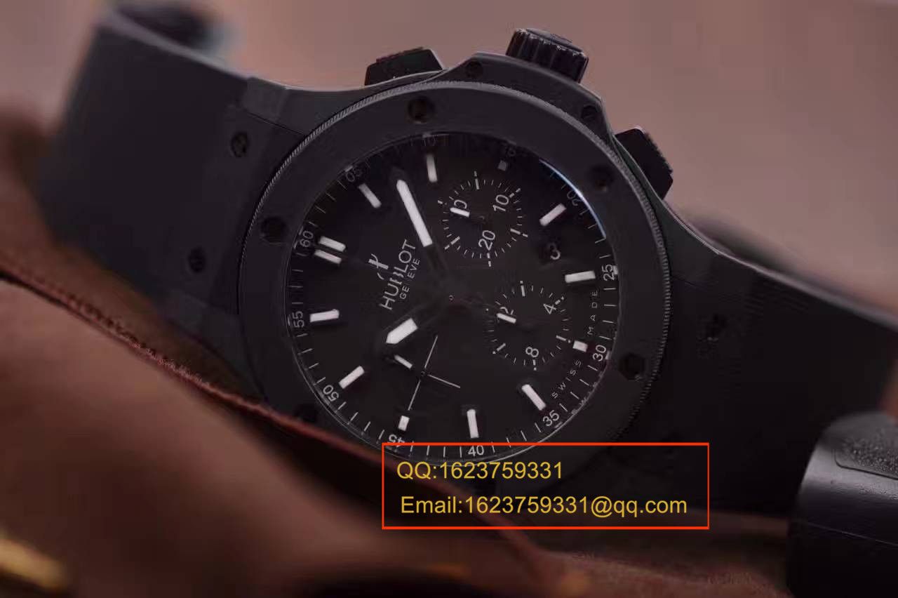 【HBBV6 Factory  Perfect  top  Replica Watches 】 hublot BIG BANG系列ALLBLACK全 Composite 限定版 / YB045