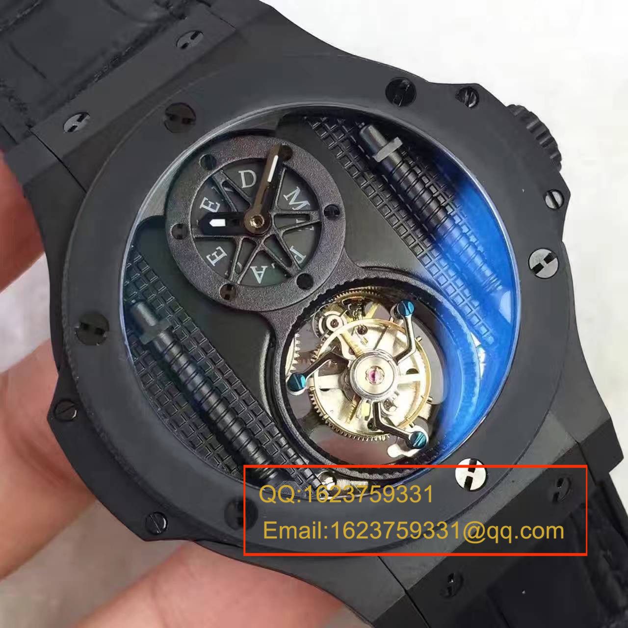 【BM Factory 1:1 Replica Watches 】HUBLOT 《恒宝》王者至尊系列705.CI.0007.RX真 Tourbillon  Watches  / YB008