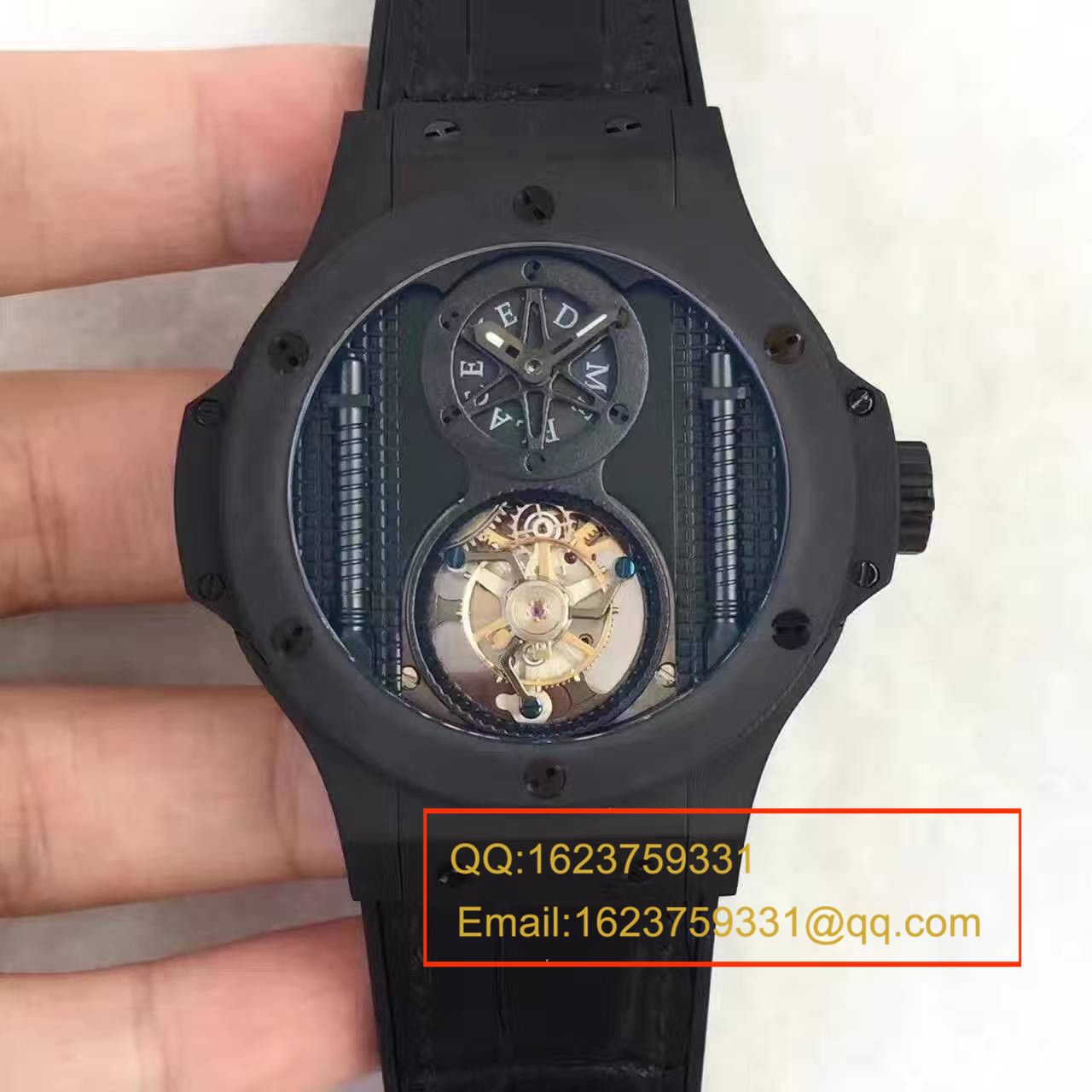 【BM Factory 1:1 Replica Watches 】HUBLOT 《恒宝》王者至尊系列705.CI.0007.RX真 Tourbillon  Watches  / YB008