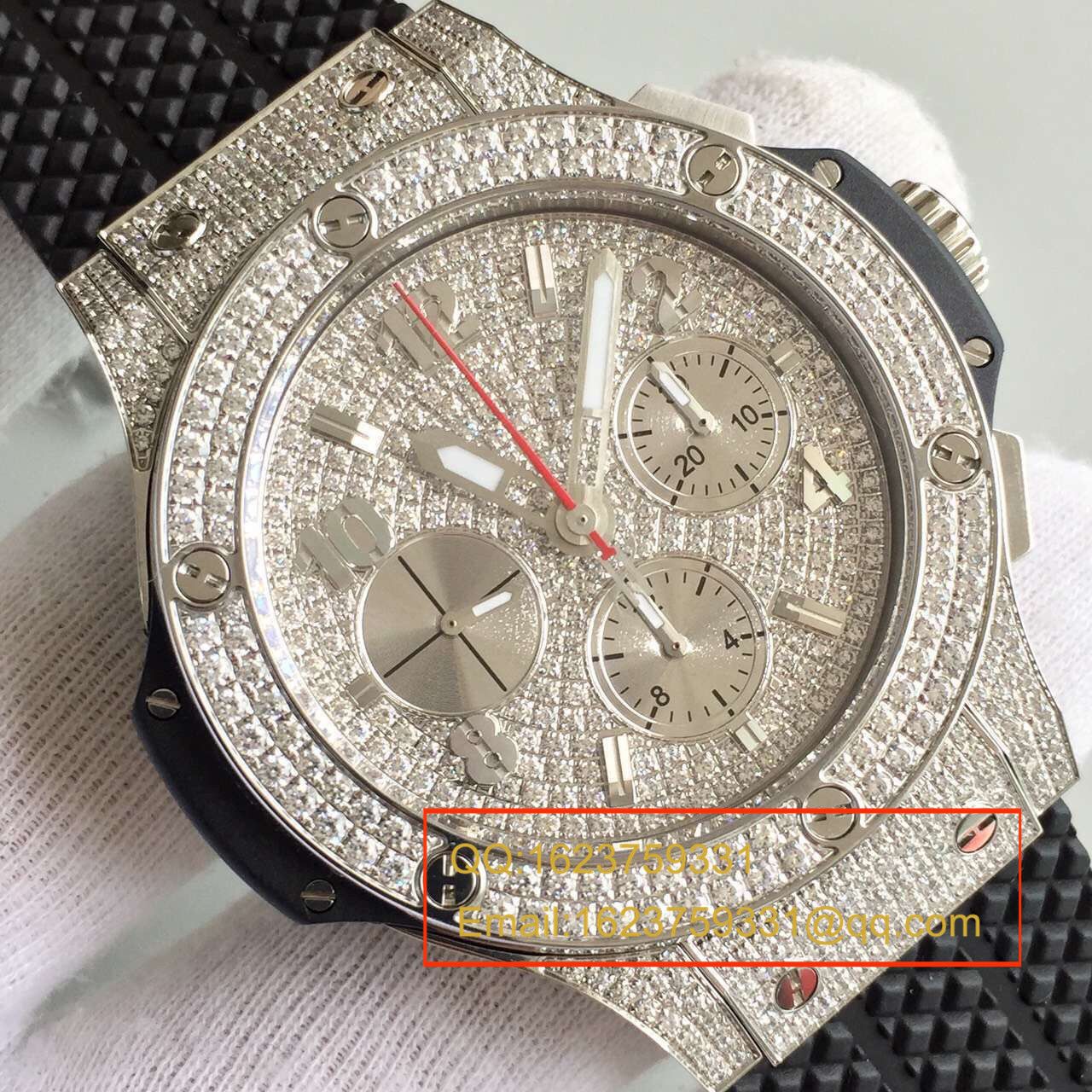 【JF Factory  Perfect  Replica Watches 】HUBLOT 《恒宝》 big bang STEEL系列341.SX.9010.RX.1704 wrist watches  / YP003