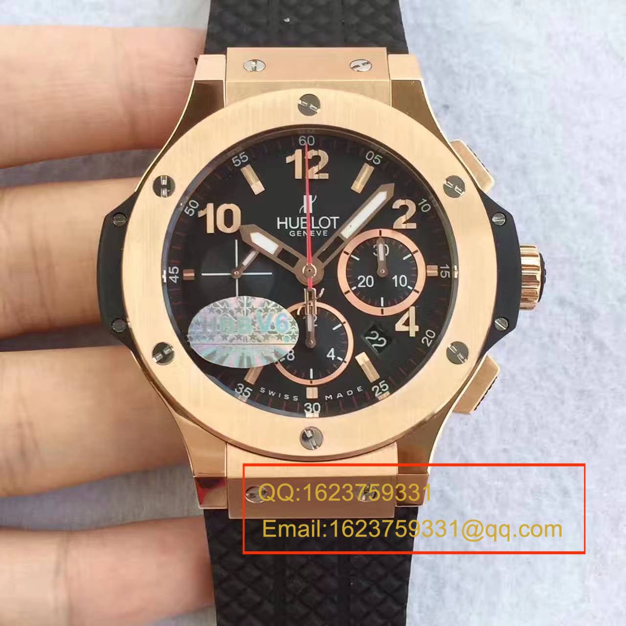 【V6 Factory  Perfect  Copy  Watches 】  Hublot  big bang 系列301.PX.130.RX wrist watches  / YB030