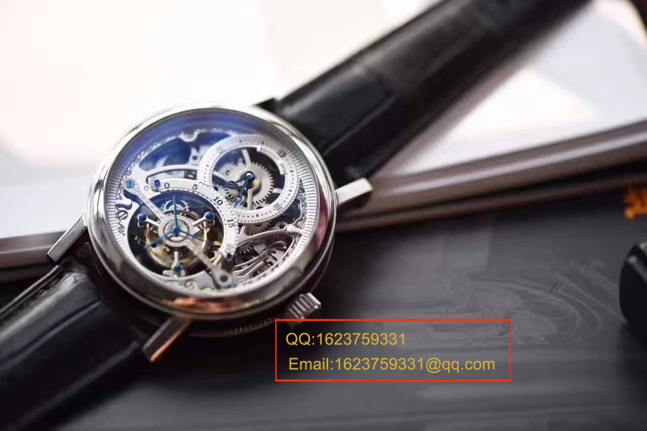 【BM Factory 1:1 Copy  Replica Copy  Watches 】  Breguet 经典复杂系列3355PT/00/986缕空雕花 top 手动真 Tourbillon  wrist watches     / BZDF023