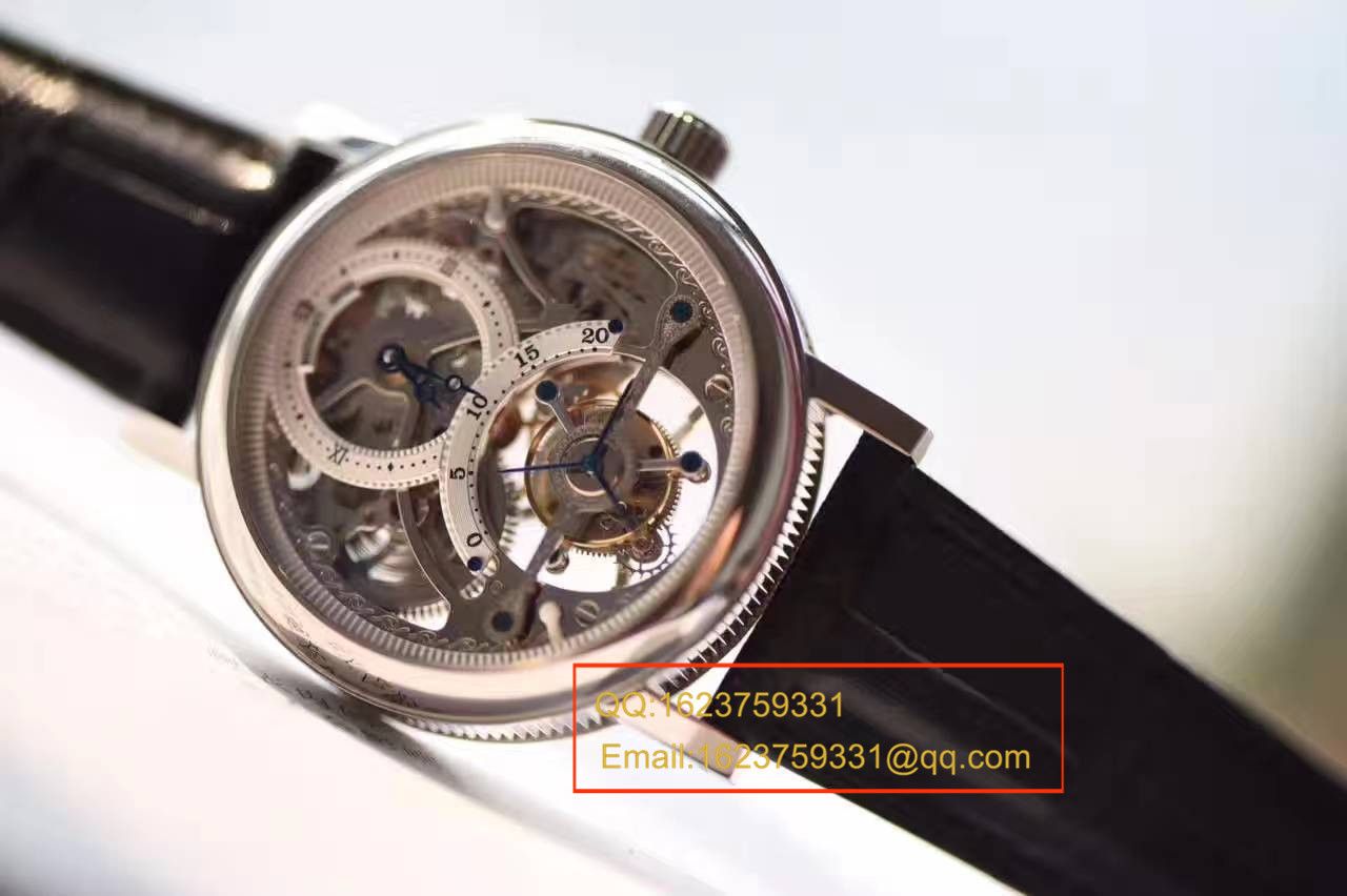 【BM Factory 1:1 Copy  Replica Copy  Watches 】  Breguet 经典复杂系列3355PT/00/986缕空雕花 top 手动真 Tourbillon  wrist watches     / BZDF023