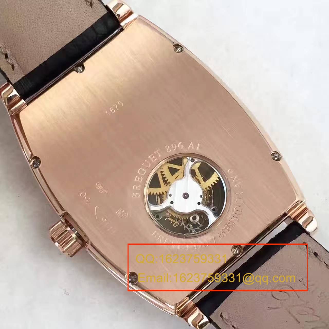 【BM Factory 1:1 top 精 Replica Watches 】 Breguet 传承系列5497BR/12/9V6 wrist watches 真 Tourbillon 机械 Watches 《玫瑰金款》 / BJ021