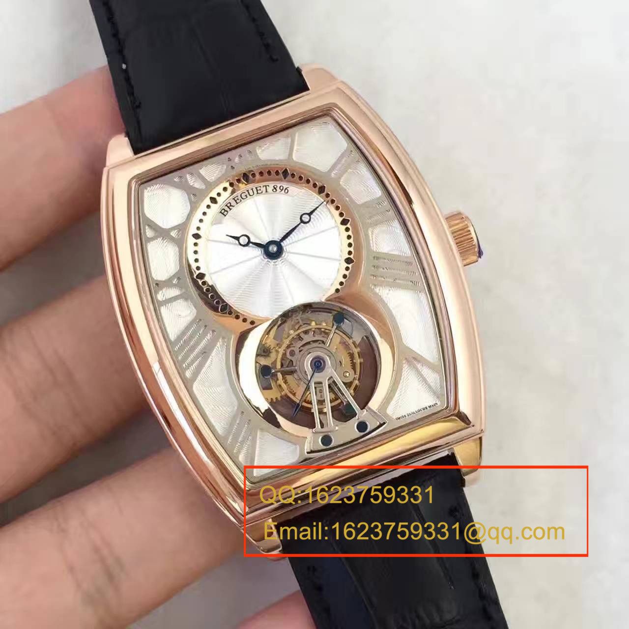 【BM Factory 1:1 top 精 Replica Watches 】 Breguet 传承系列5497BR/12/9V6 wrist watches 真 Tourbillon 机械 Watches 《玫瑰金款》 / BJ021