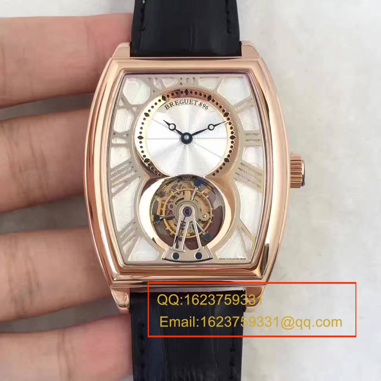 【BM Factory 1:1 top 精 Replica Watches 】 Breguet 传承系列5497BR/12/9V6 wrist watches 真 Tourbillon 机械 Watches 《玫瑰金款》 / BJ021