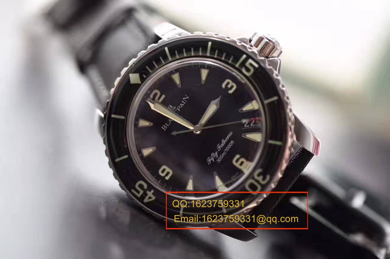【ZF Factory  Perfect  High quality  Replica Watches 】Blancpain  Fifty Fathoms 系列5015-1130-52 wrist watches  / BPBI026