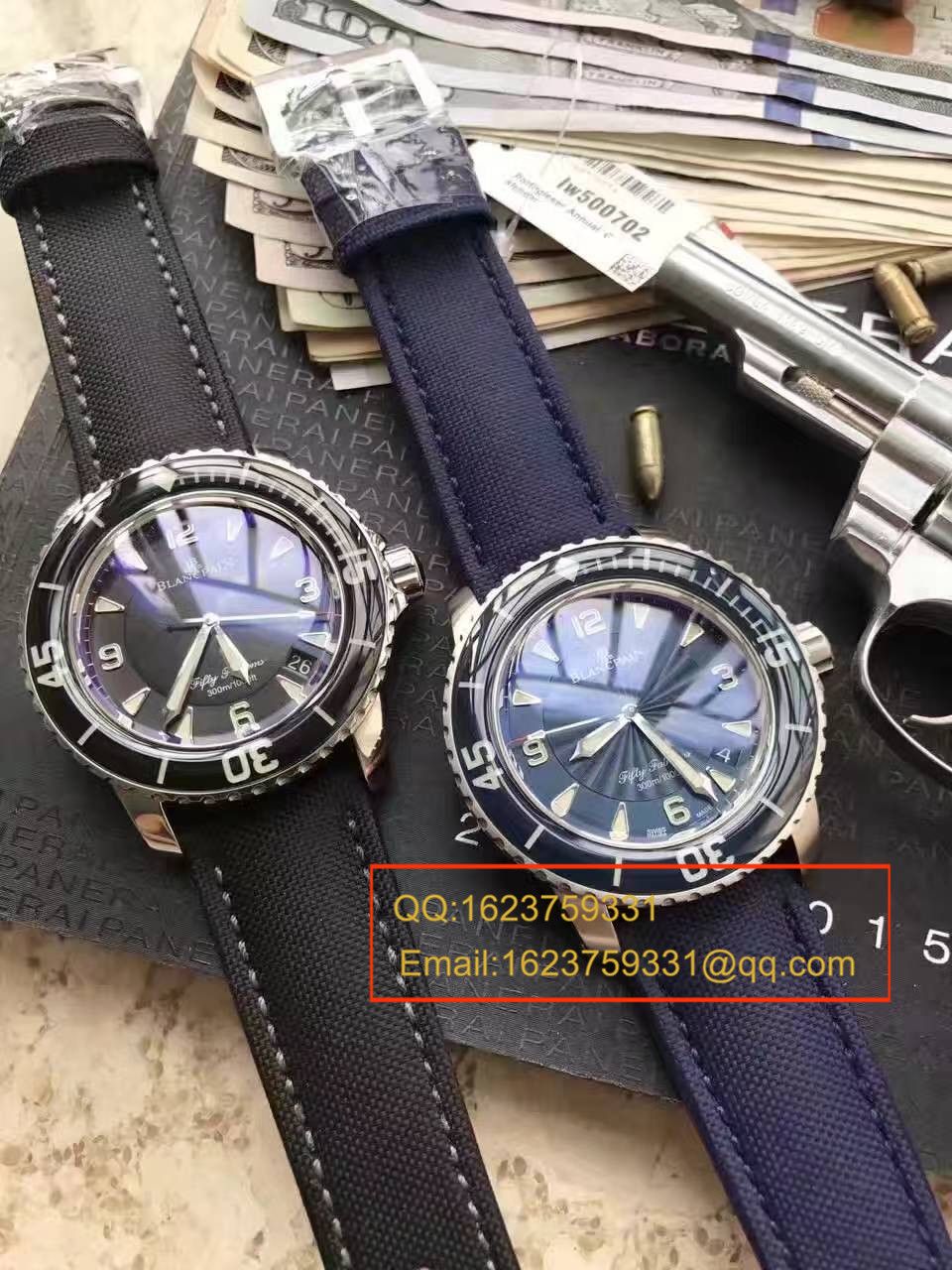 【N Factory 神器】 Replica Copy Blancpain blancpain  Fifty Fathoms 系列5015-1130-52 自动机械男士 wrist watches  / BP003