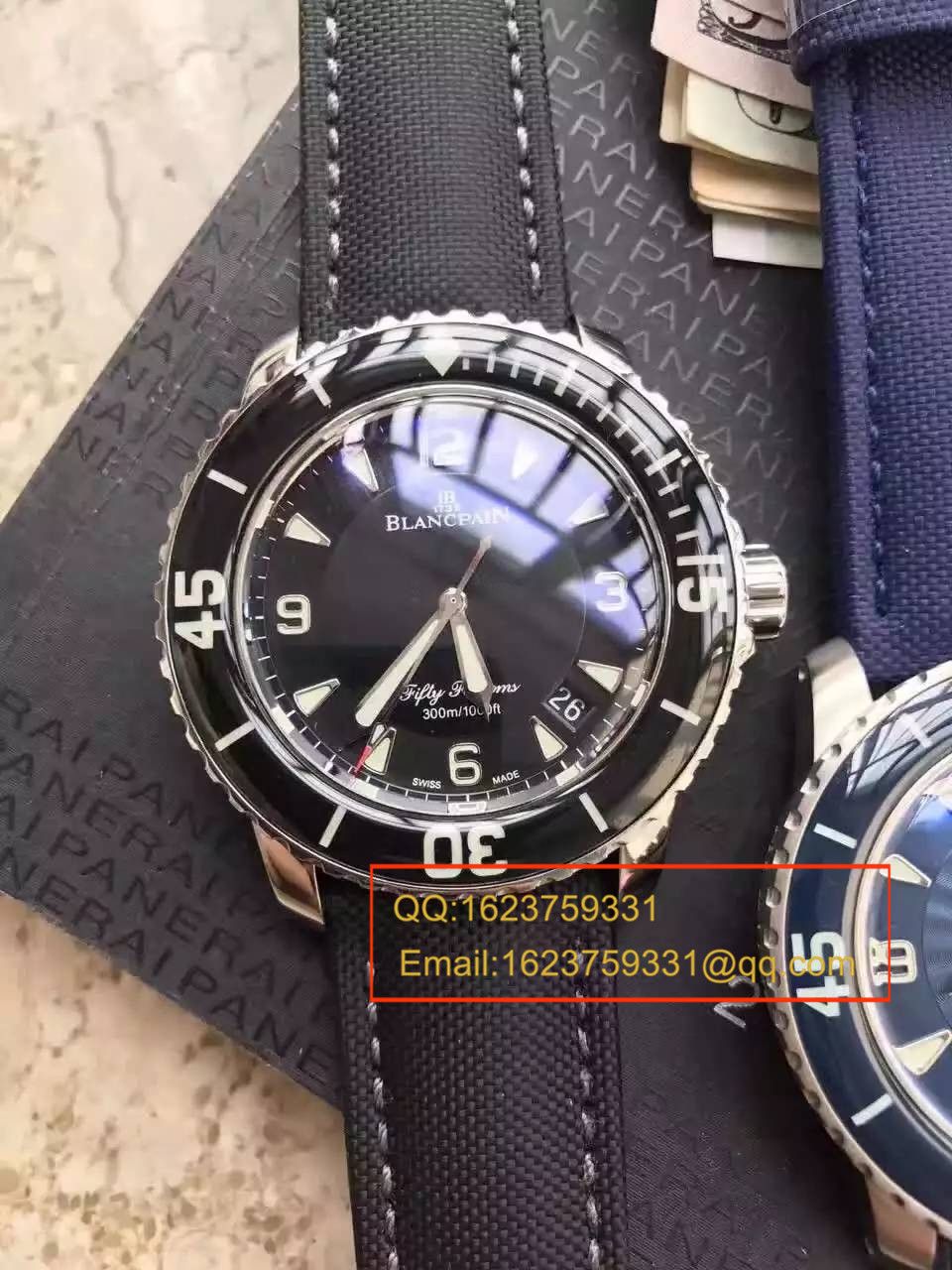 【N Factory 神器】 Replica Copy Blancpain blancpain  Fifty Fathoms 系列5015-1130-52 自动机械男士 wrist watches  / BP003