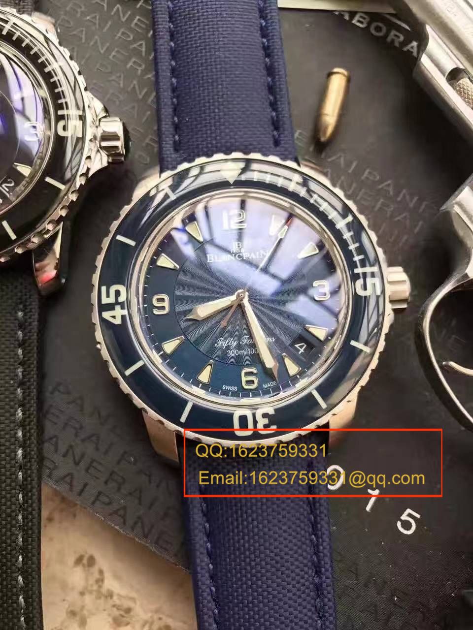 【N Factory 神器】 Replica Copy Blancpain blancpain  Fifty Fathoms 系列5015-1130-52 自动机械男士 wrist watches  / BP003