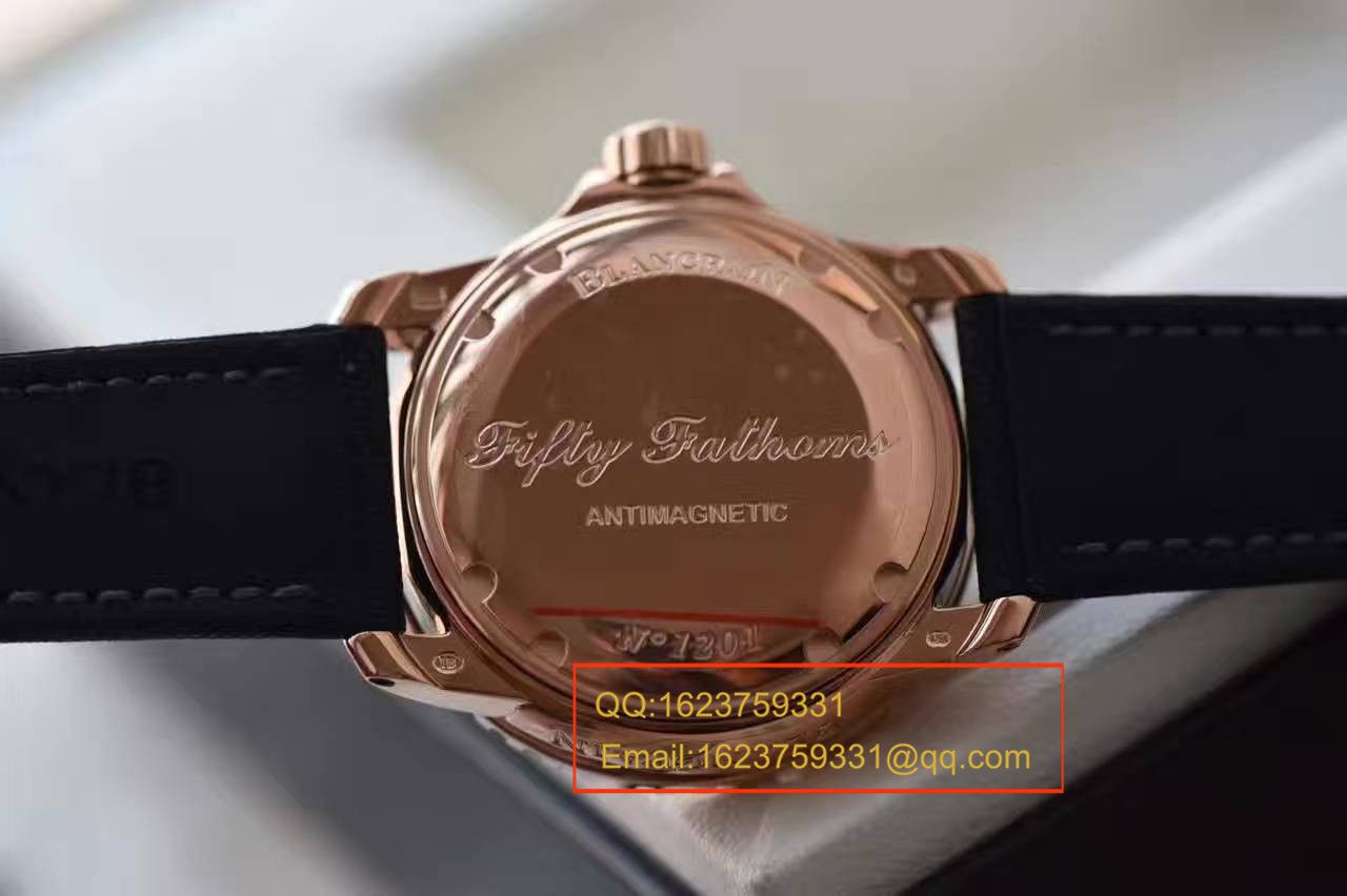 【N Factory 神器】 Replica Blancpain  Blancpain  Fifty Fathoms 系列5015-3630-52 自动机械 wrist watches  / BP002