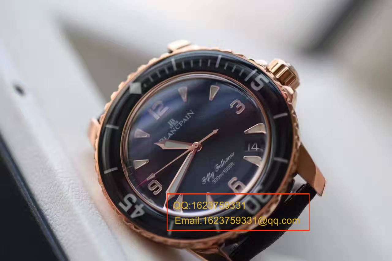 【N Factory 神器】 Replica Blancpain  Blancpain  Fifty Fathoms 系列5015-3630-52 自动机械 wrist watches  / BP002