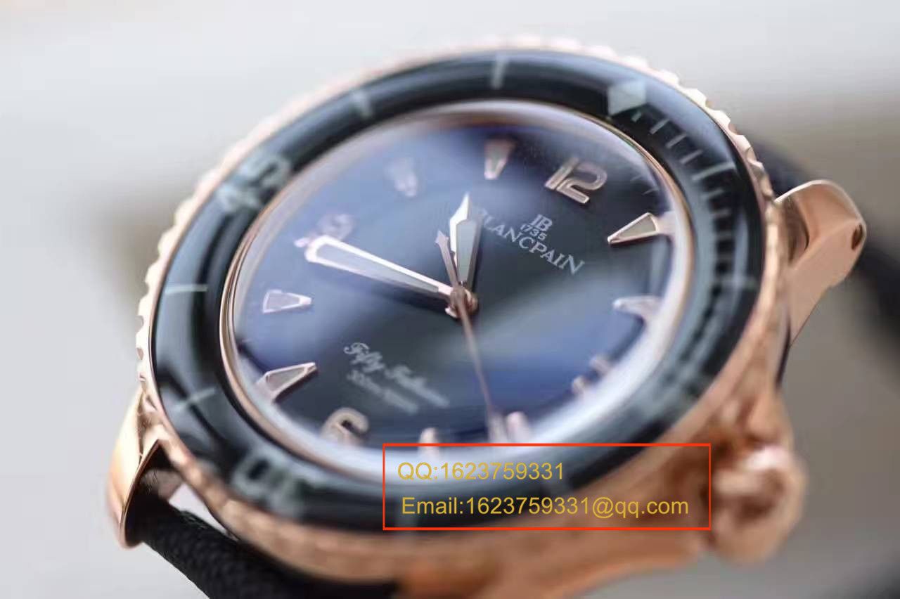 【N Factory 神器】 Replica Blancpain  Blancpain  Fifty Fathoms 系列5015-3630-52 自动机械 wrist watches  / BP002