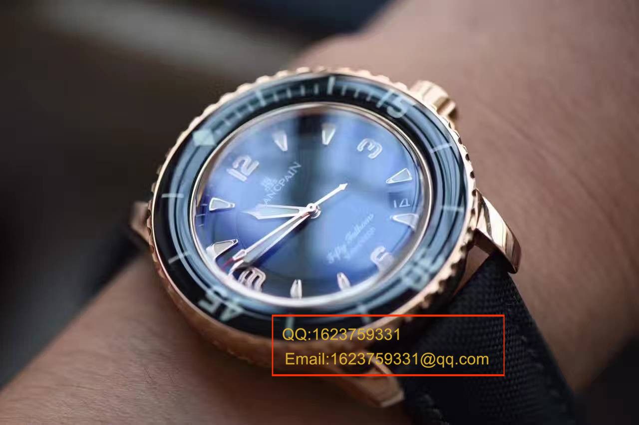 【N Factory 神器】 Replica Blancpain  Blancpain  Fifty Fathoms 系列5015-3630-52 自动机械 wrist watches  / BP002