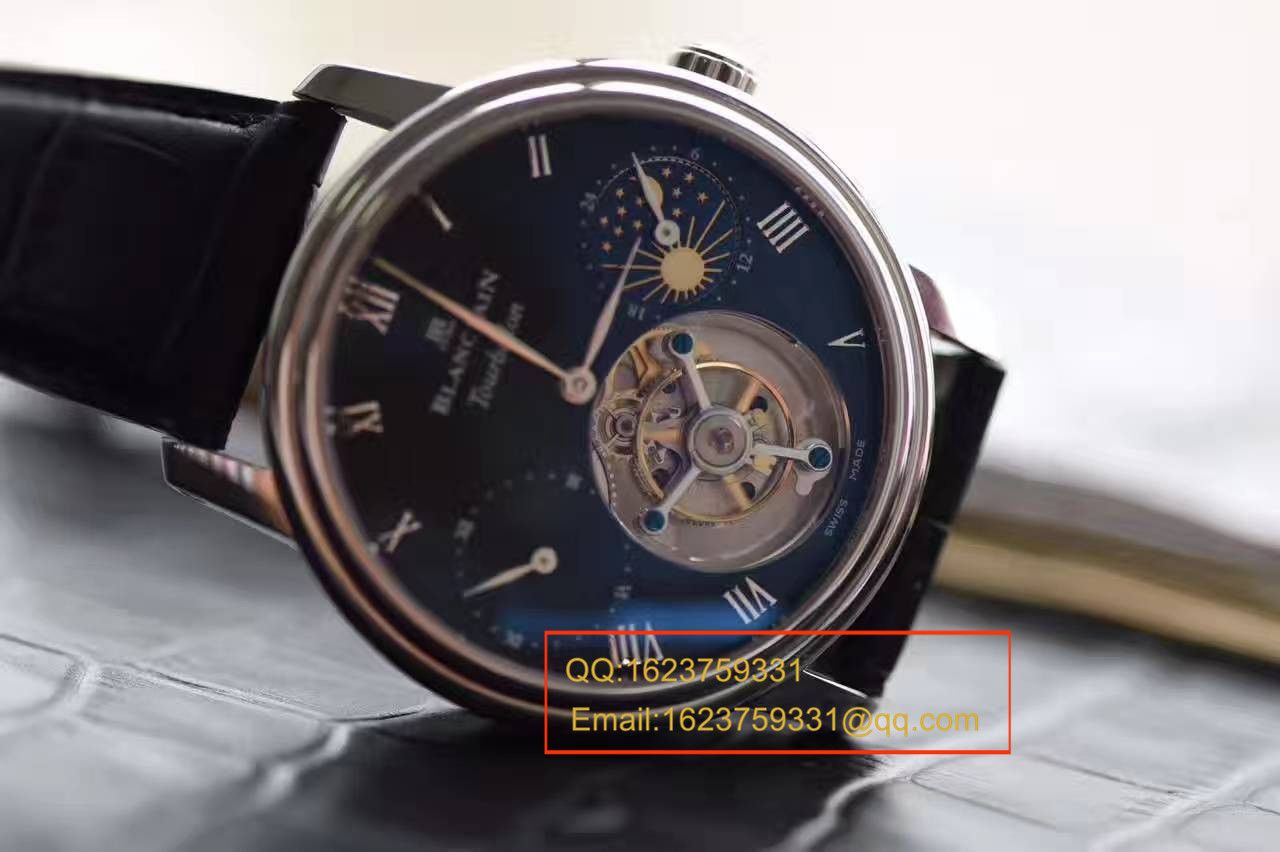 【BM Factory  Perfect  Copy  Watches 】Blancpain 经典系列真 Tourbillon 机械 wrist watches  / BPCF025