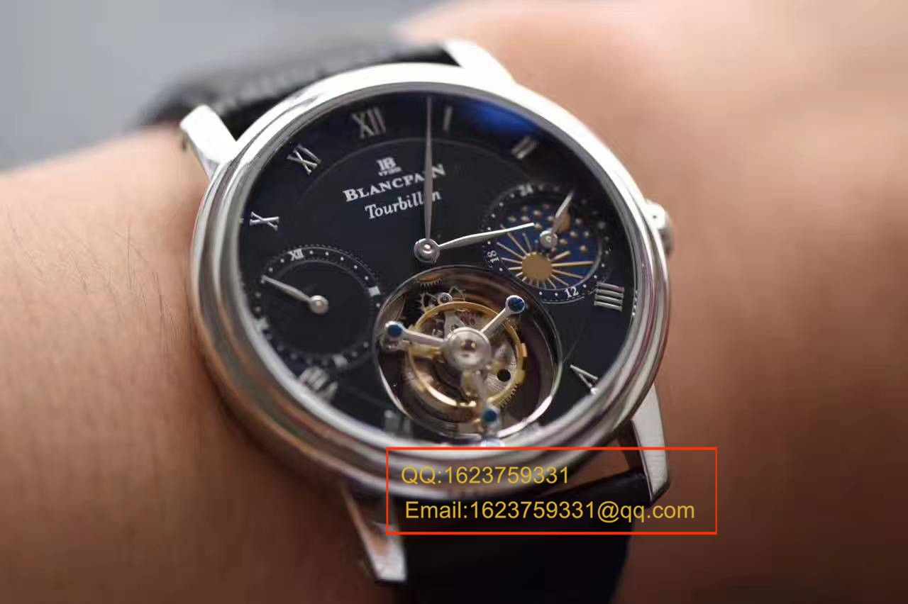 【BM Factory  Perfect  Copy  Watches 】Blancpain 经典系列真 Tourbillon 机械 wrist watches  / BPCF025