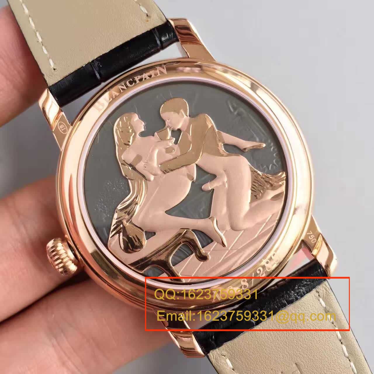 【LH Factory  High quality 1:1 Copy 高 Watches 】Blancpain 巨匠系列布拉苏斯系列 春宫 Tourbillon 00232-3631-55B wrist watches  / BP016