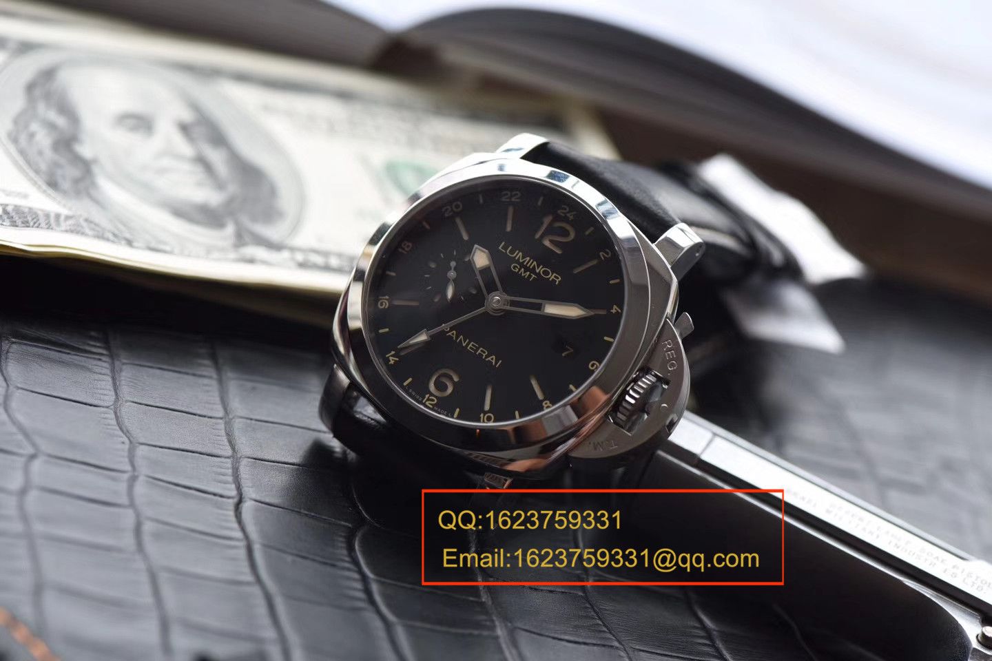【VS Perfect  High quality  Replica Watches 】Panerai LUMINOR 1950系列PAM00531 GMT 两地时区 wrist watches  / PA056