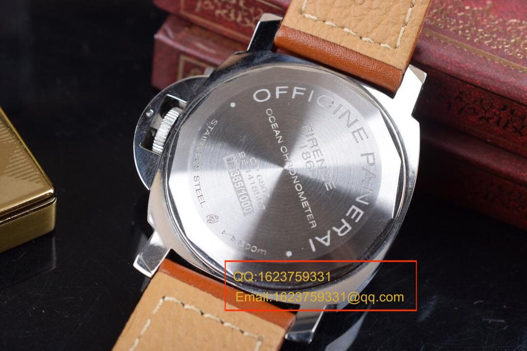 【实拍图鉴赏】ZF Factory  Perfect  Knockoff  Watches 之Panerai PAM00029男表 / PAM00029