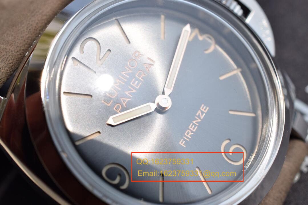 【实拍图鉴赏】SF Factory  High quality  Knockoff  Watches 之Panerai 灰面PAM00605男表 / PAMAH00605
