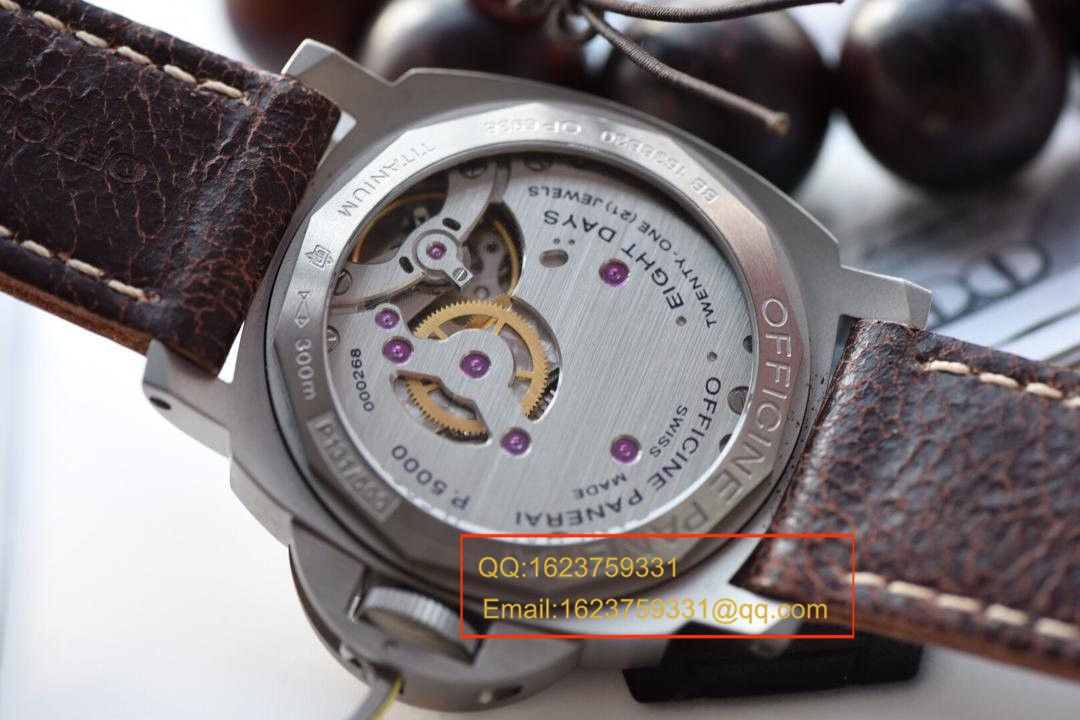 【实拍图鉴赏KW Factory  High quality  Copy  Watches 】Panerai LUMINOR系列PAM00564 wrist watches  / PAMAD00564