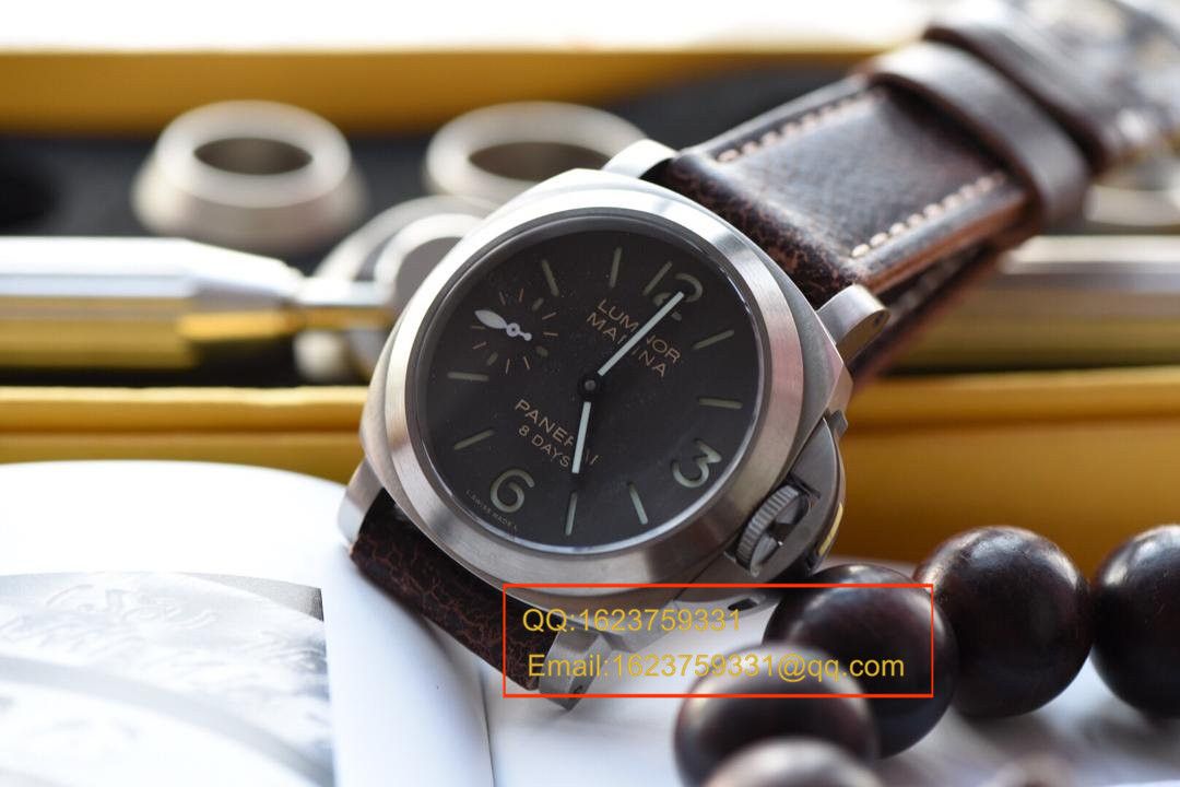 【实拍图鉴赏KW Factory  High quality  Copy  Watches 】Panerai LUMINOR系列PAM00564 wrist watches  / PAMAD00564